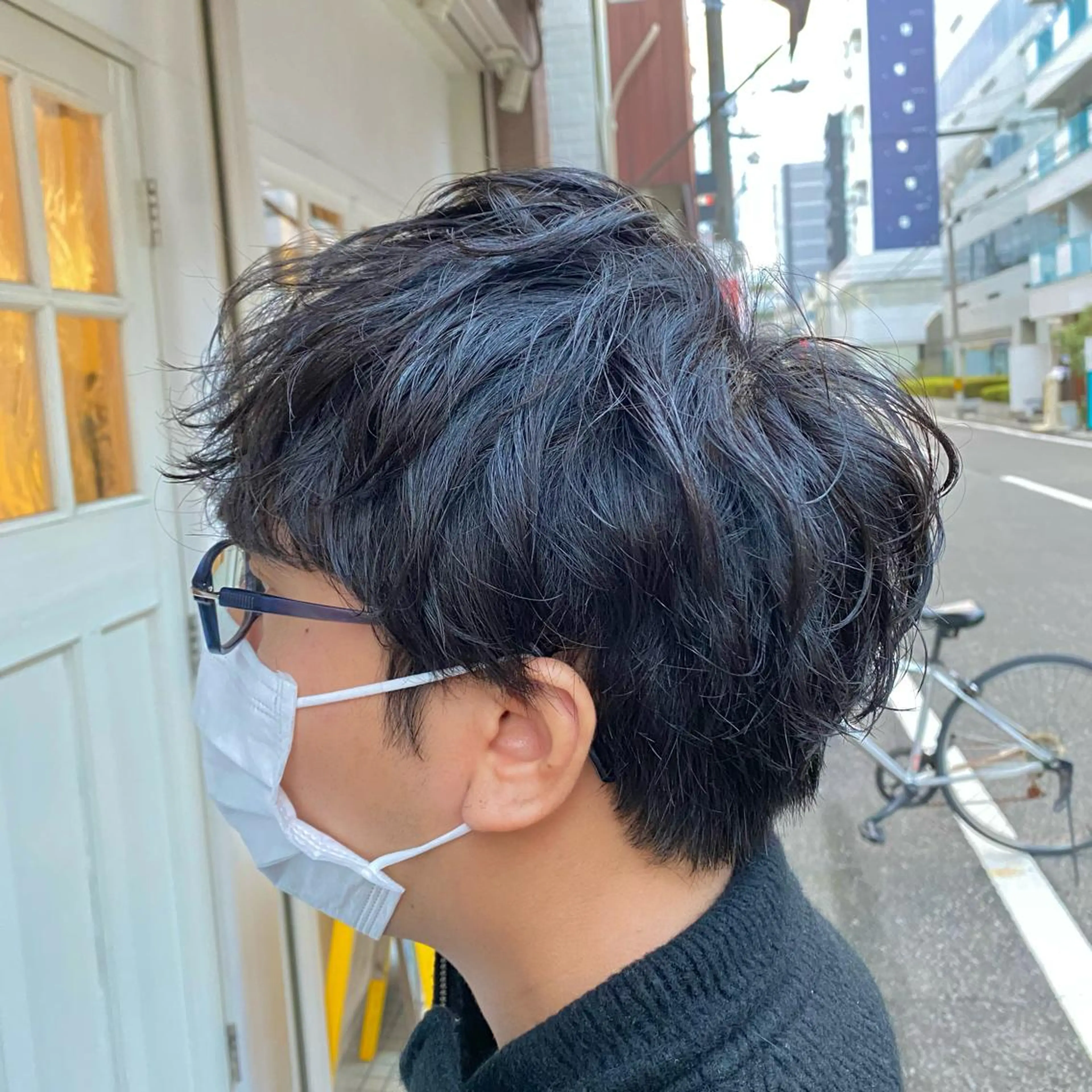 ミディアム メンズ 【メンズ特化】 ツツイリュウノスケのヘアスタイル