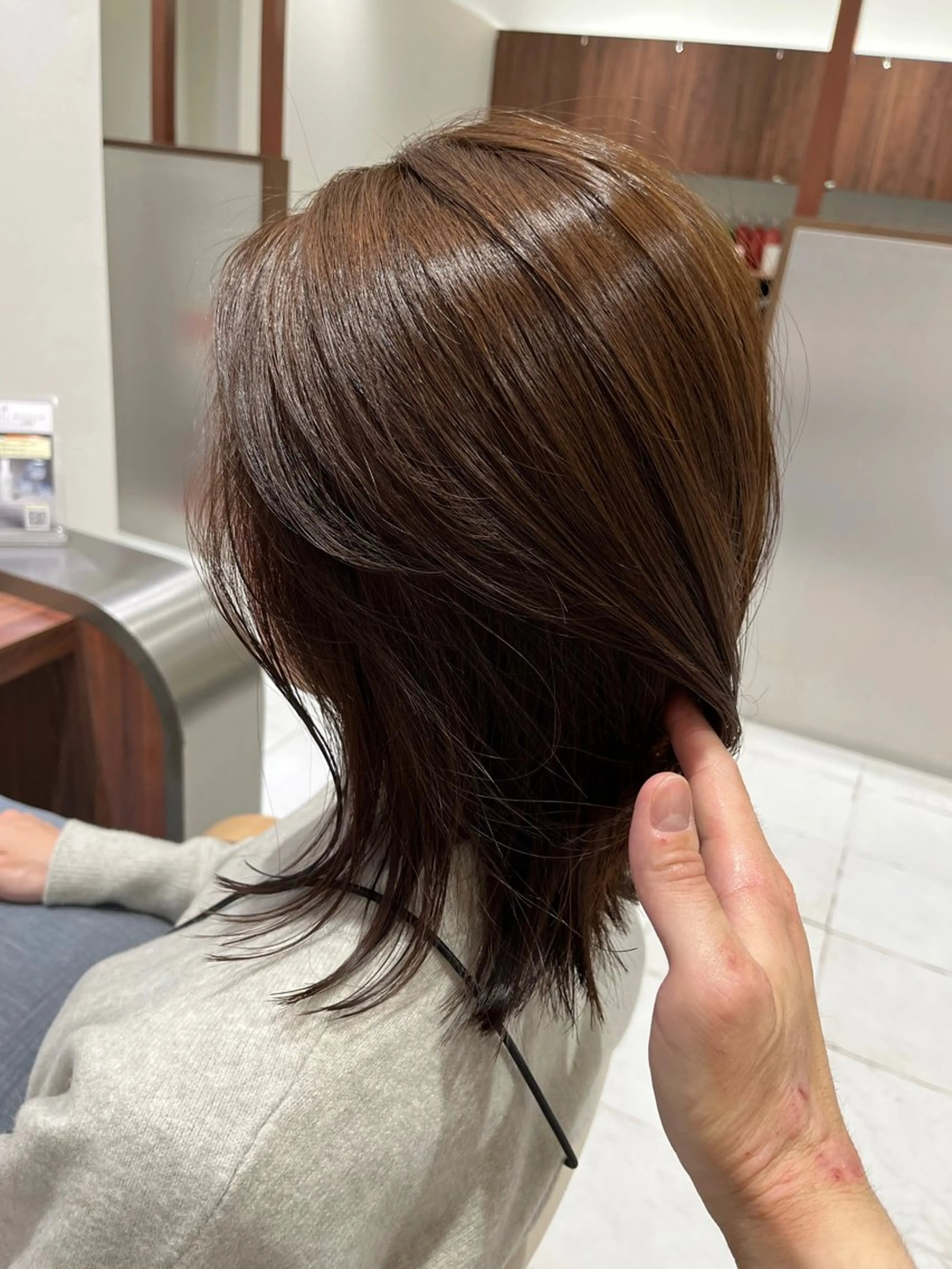 《土日祝限定》カット+カラー+クイックTR ¥18,700→¥16,500の写真