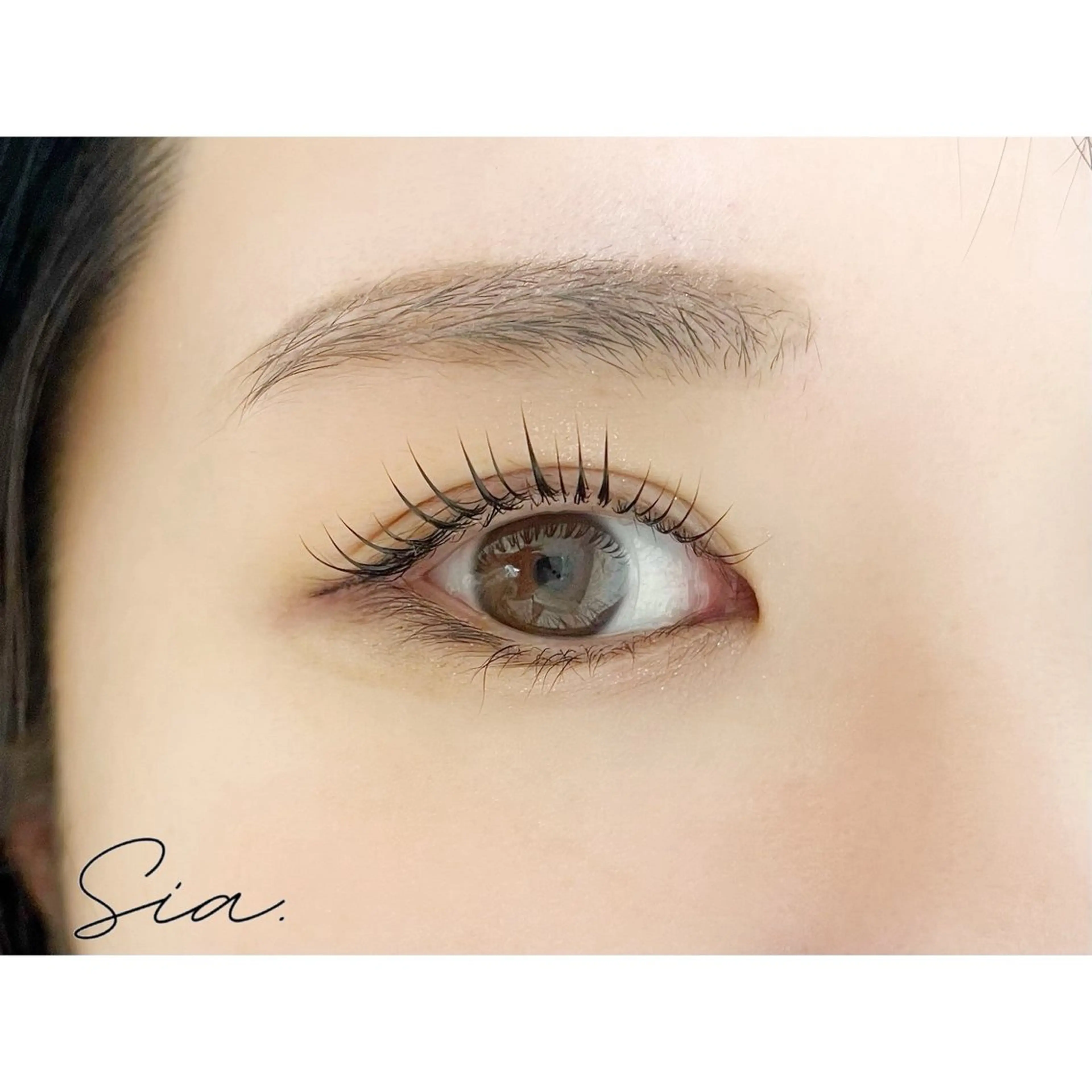 マツエク・マツパ Sia.   大阪梅田茶屋町店所属・まつパ/まつエク Sia.茶屋町店のマツエク・マツパデザイン