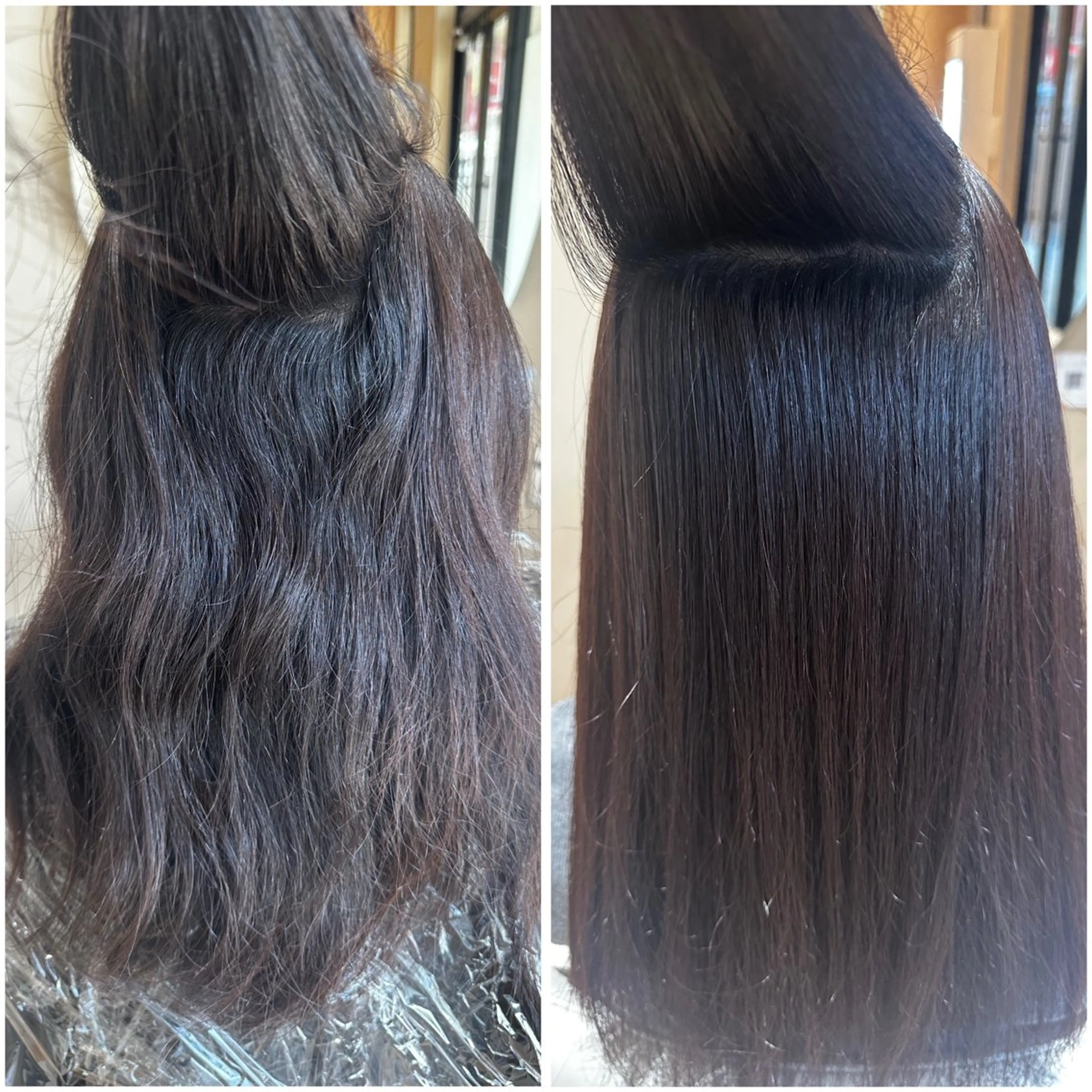 縮毛矯正 Minori🤎 ナチュラル韓国ヘアのヘアスタイル