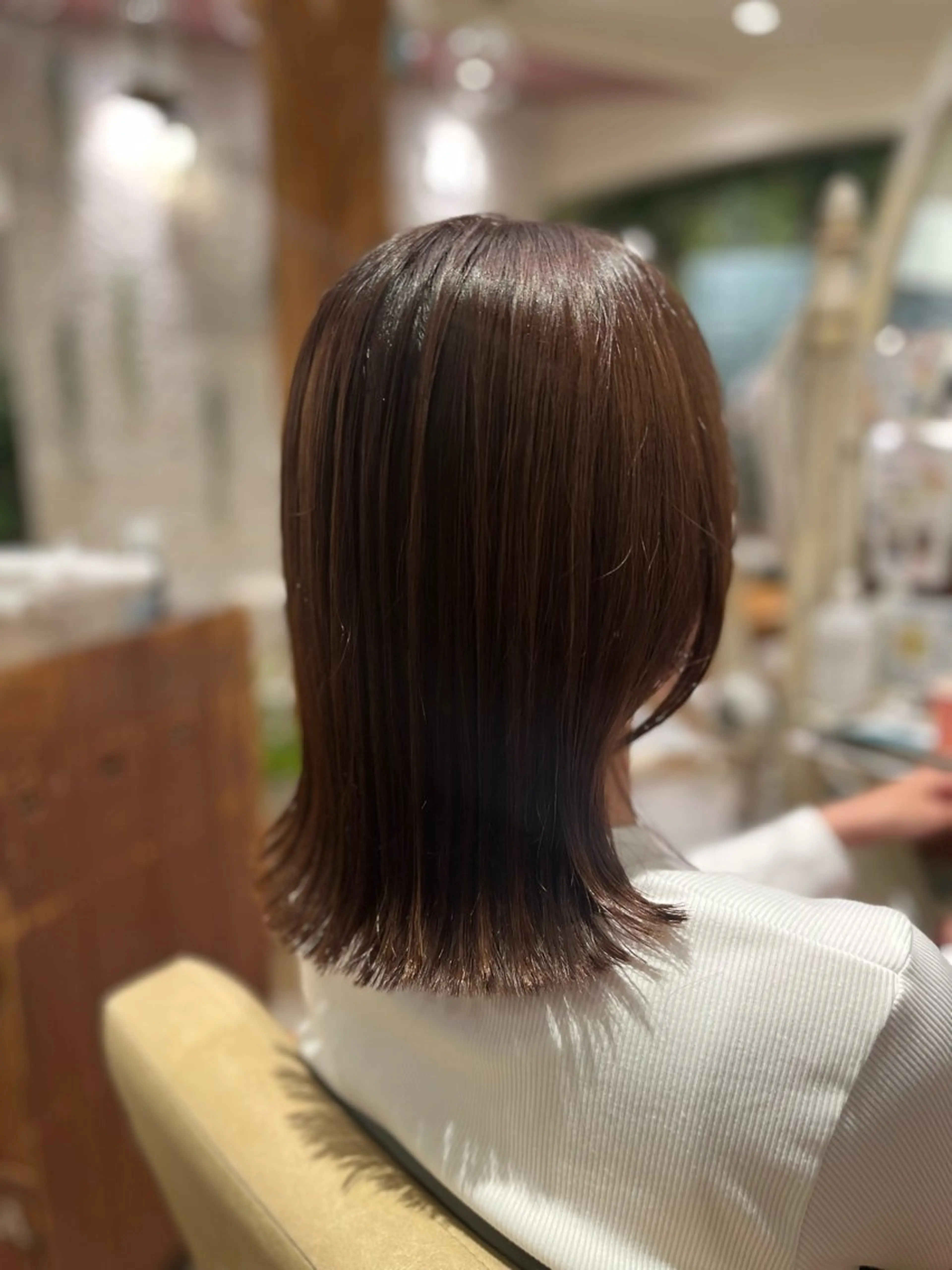 ミディアム ボブ 外ハネヘア 🧡艶髪・ゆるふわ style💛ミユのヘアスタイル