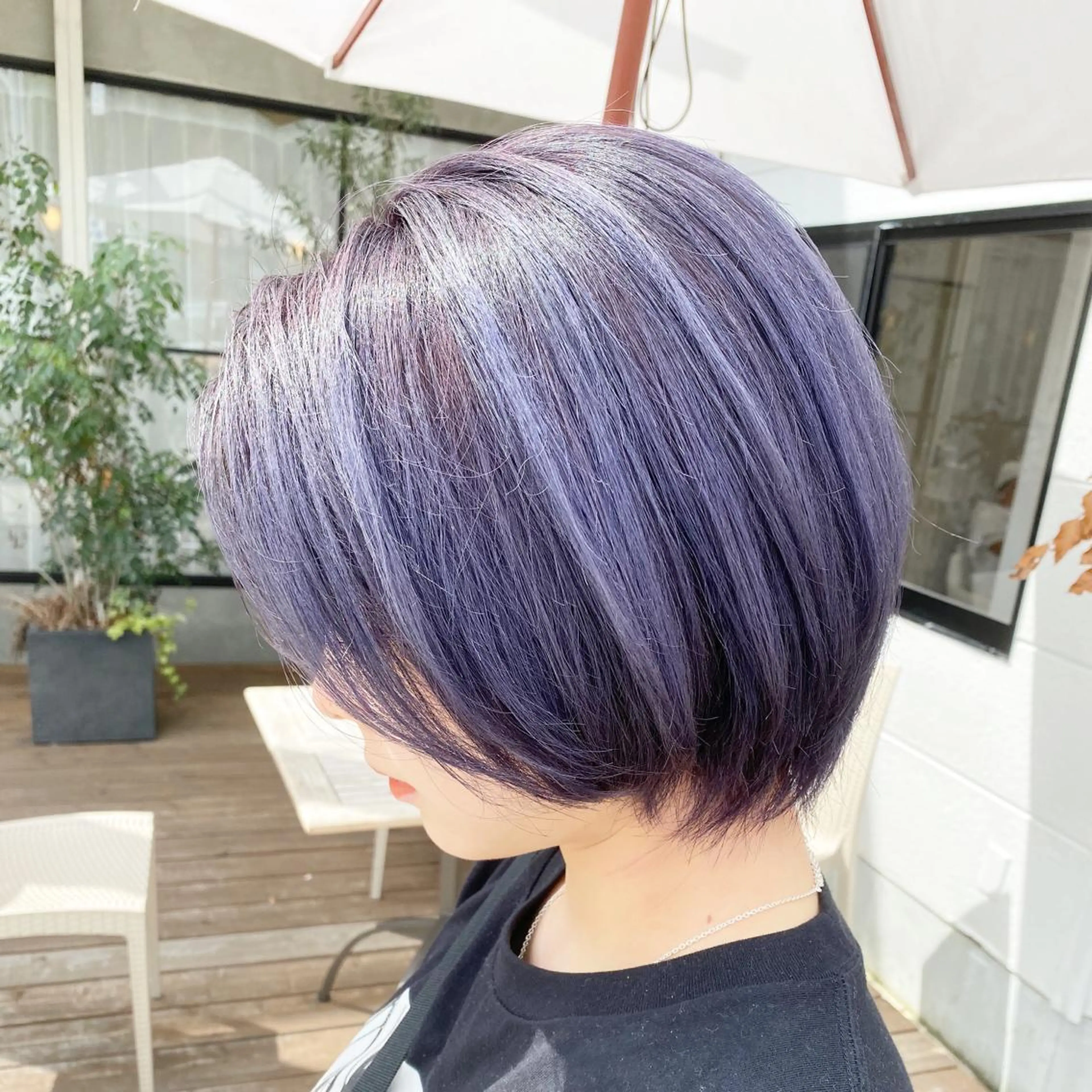 ショート カラー ヘアカラー トリートメント mahaloha千代田所属・大橋 輝久のヘアスタイル