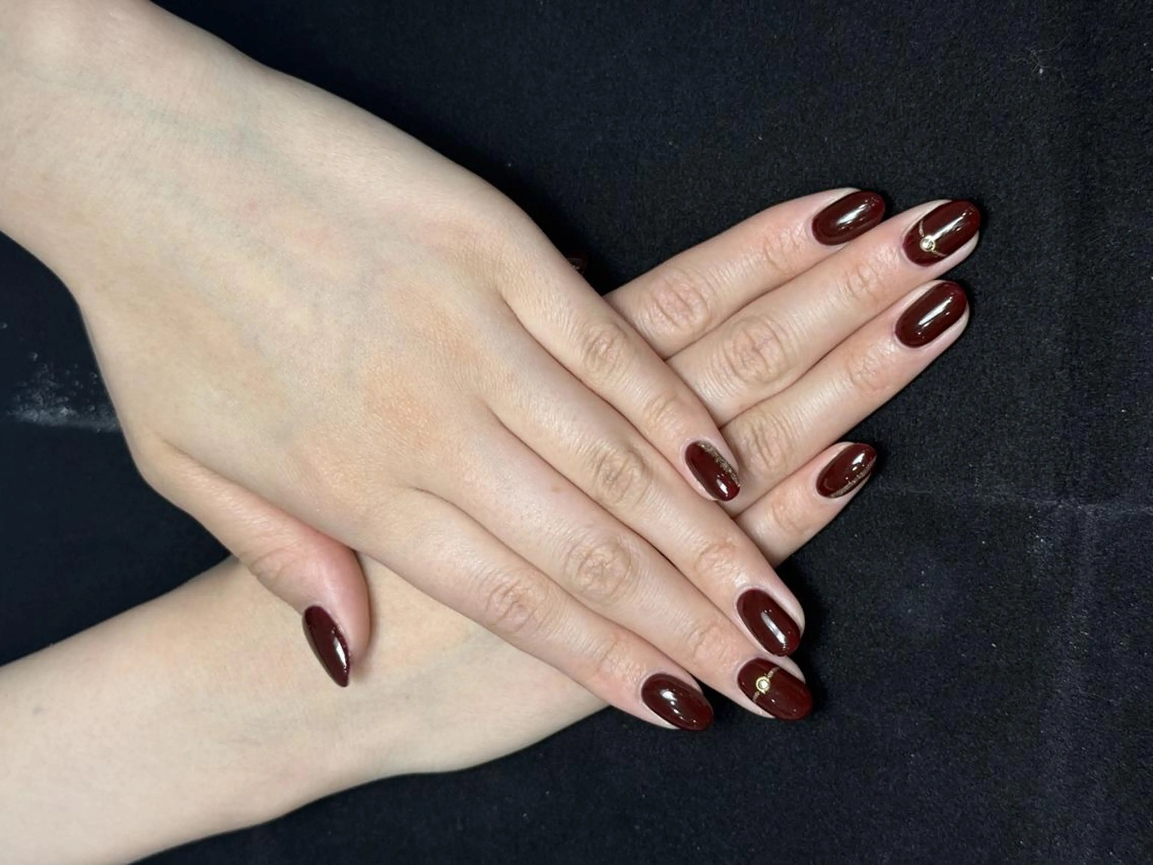 ネイル ハンドネイル Elegantbea utyミクのネイルデザイン