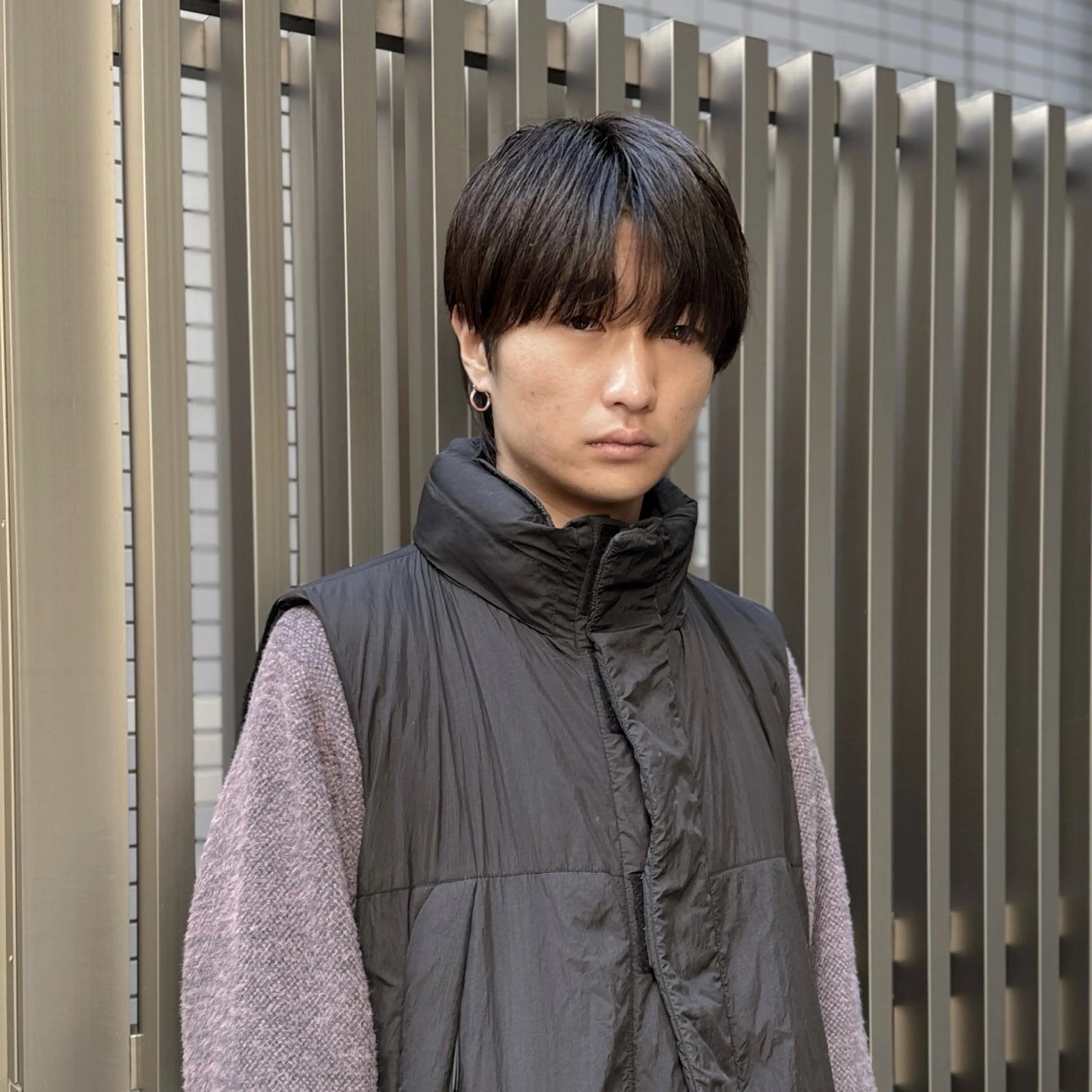 ミディアム カット メンズミディアム☁️ ✨ナチュラル/下村迅のヘアスタイル