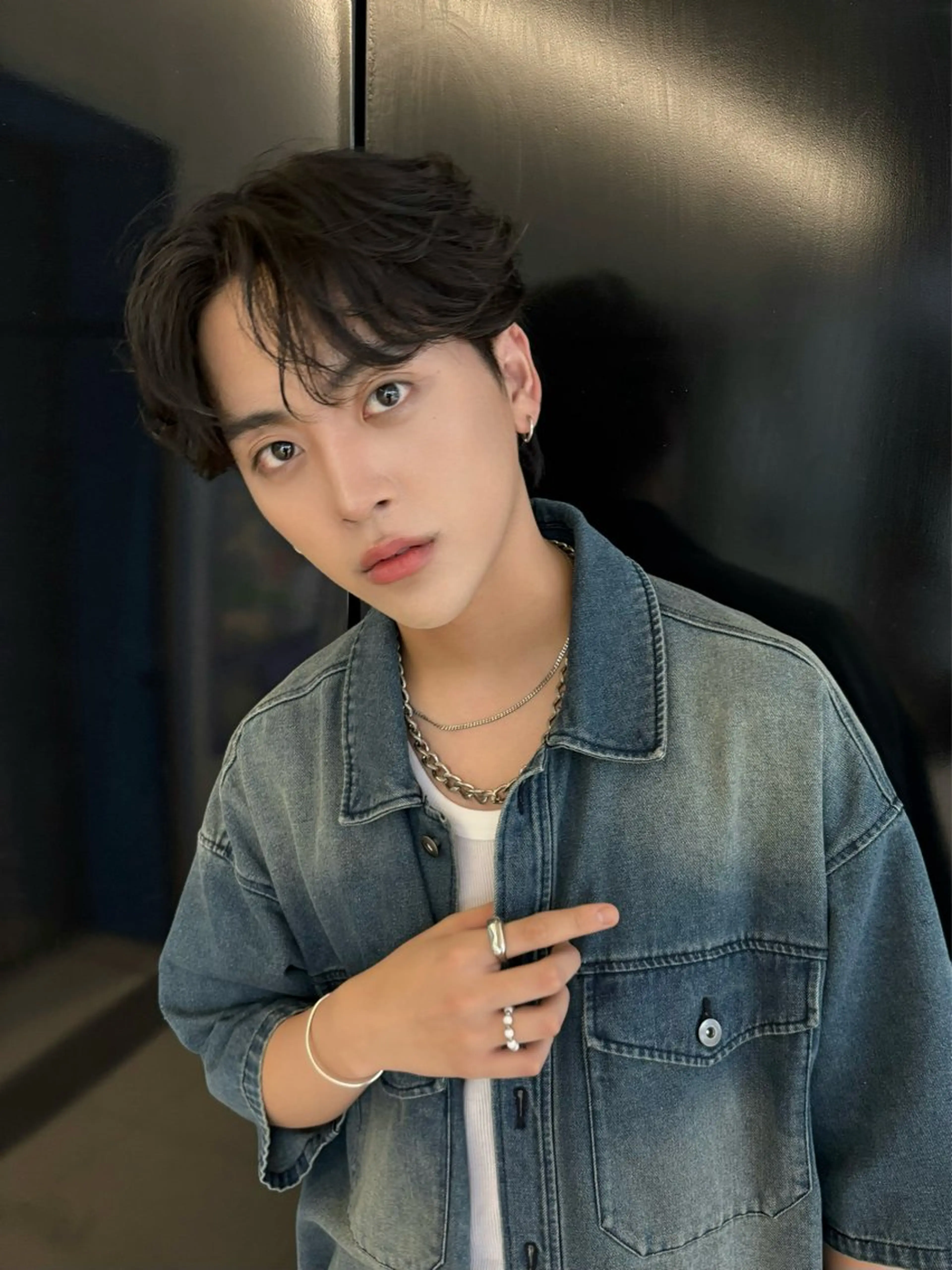 ショート パーマ メンズ [渋谷美容師] 玲弥のヘアスタイル