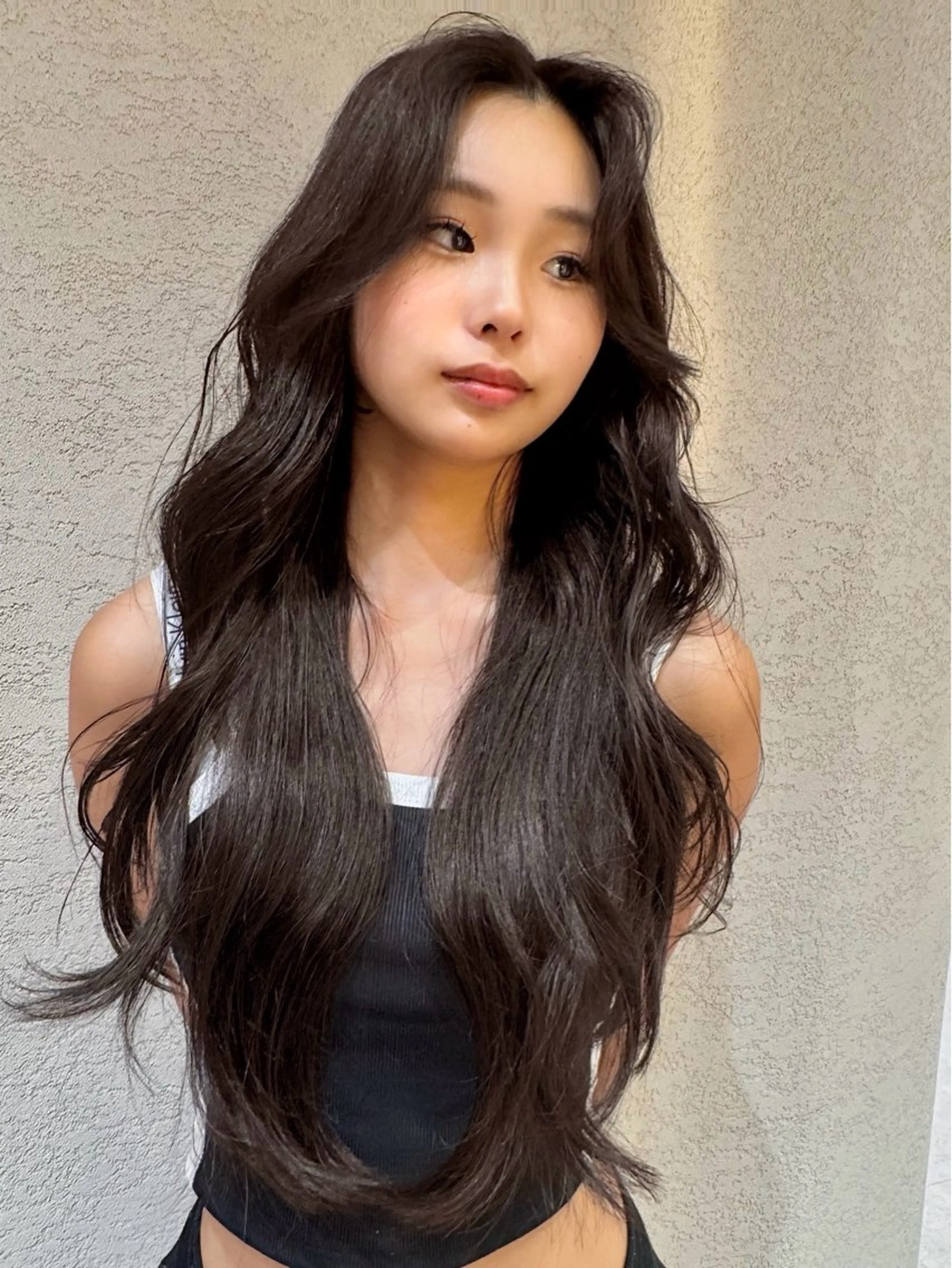 ロング カット ヘアカラー トリートメント 🩵縮毛矯正・ボブ 岩原朋也🩵のヘアスタイル