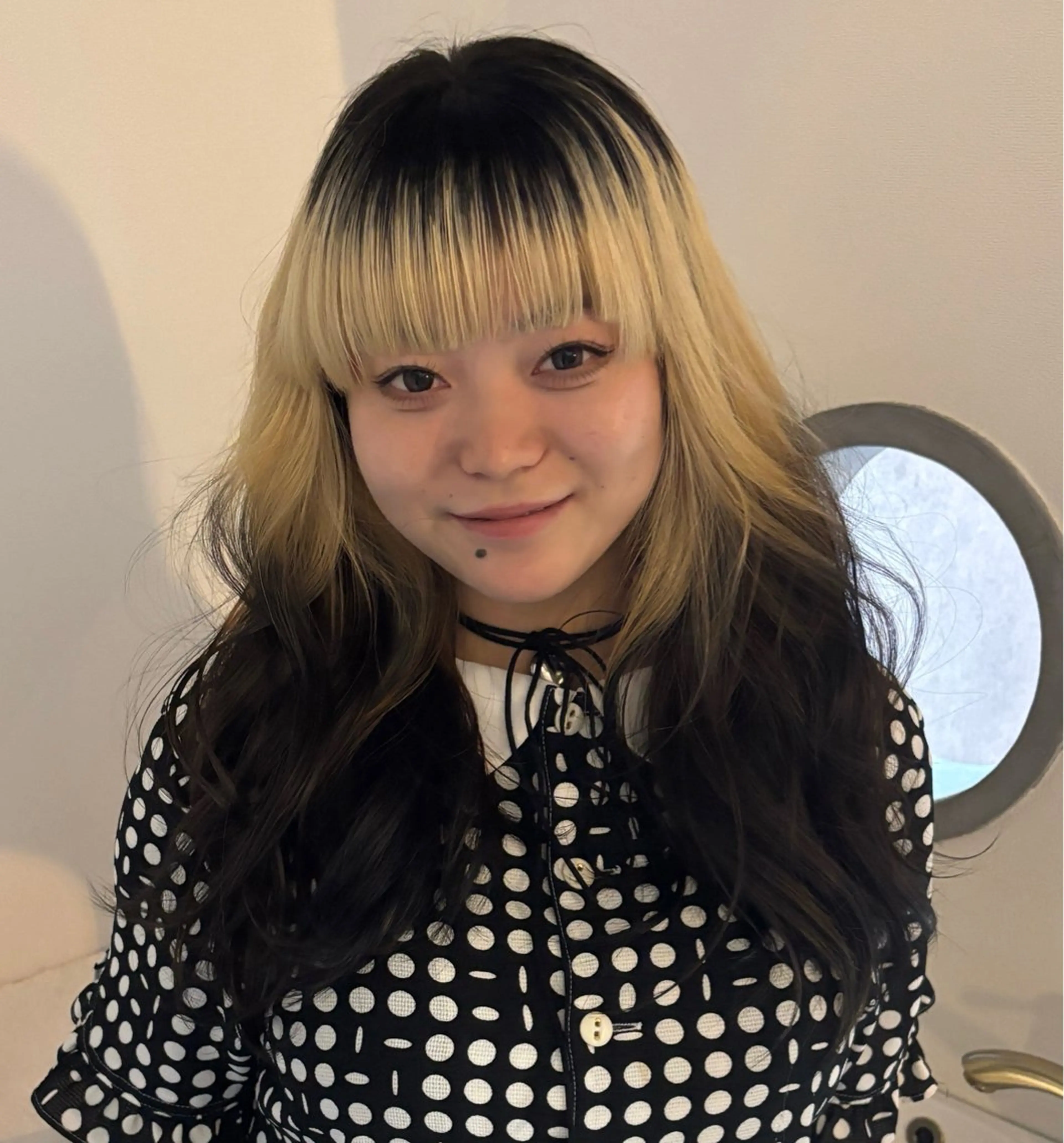 ロング カラー ヘアカラー ORGN.所属・二千華 /派手髪デザインのヘアスタイル