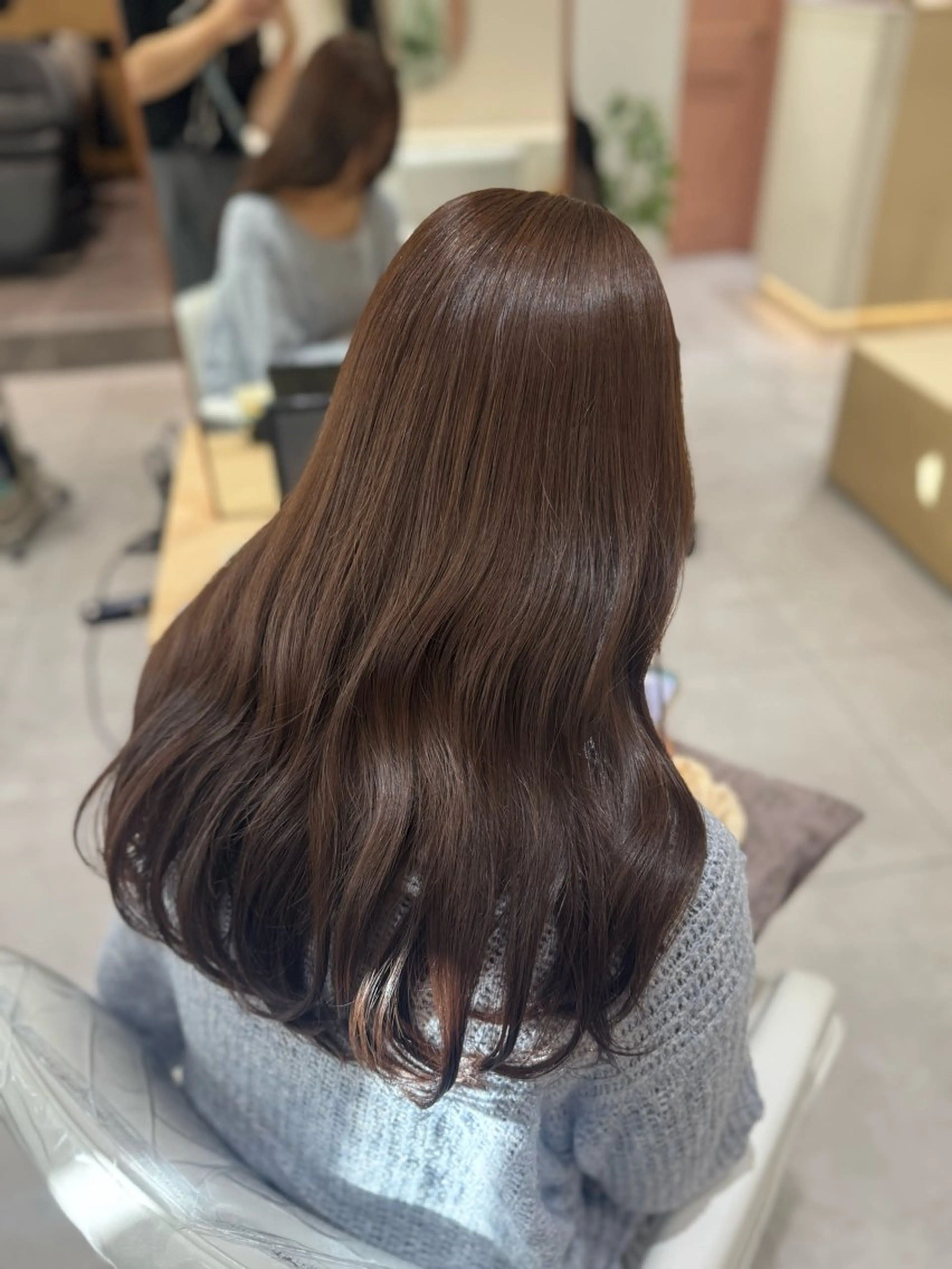 ロング 京都河原町 髪質改善🌛‧˚花綸のヘアスタイル