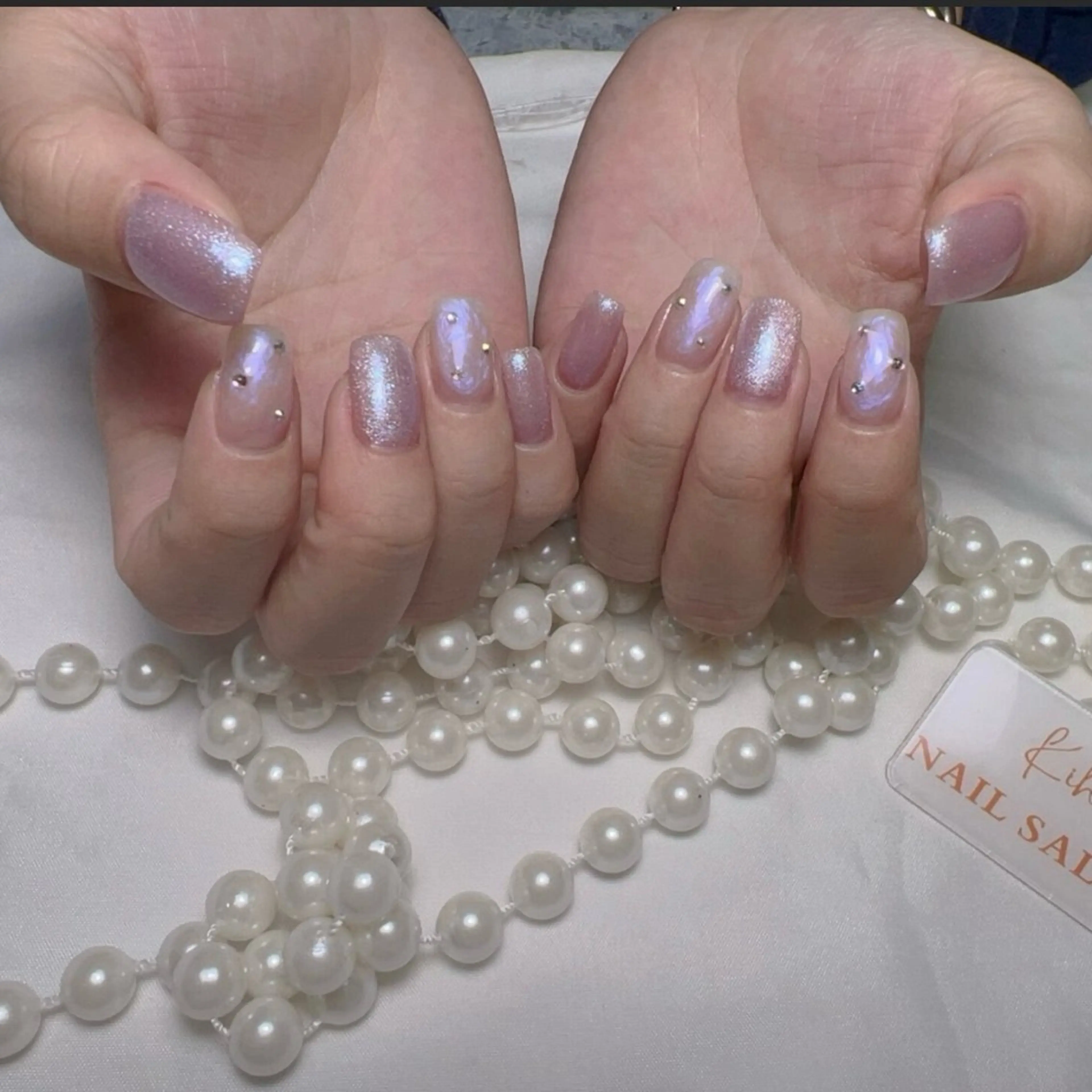 ネイル アートネイル フレンチネイル ジェルネイル グラデーション 韓国ネイル ハンドネイル 💕鈴木ユリ パラジェル/オフ無料のネイルデザイン