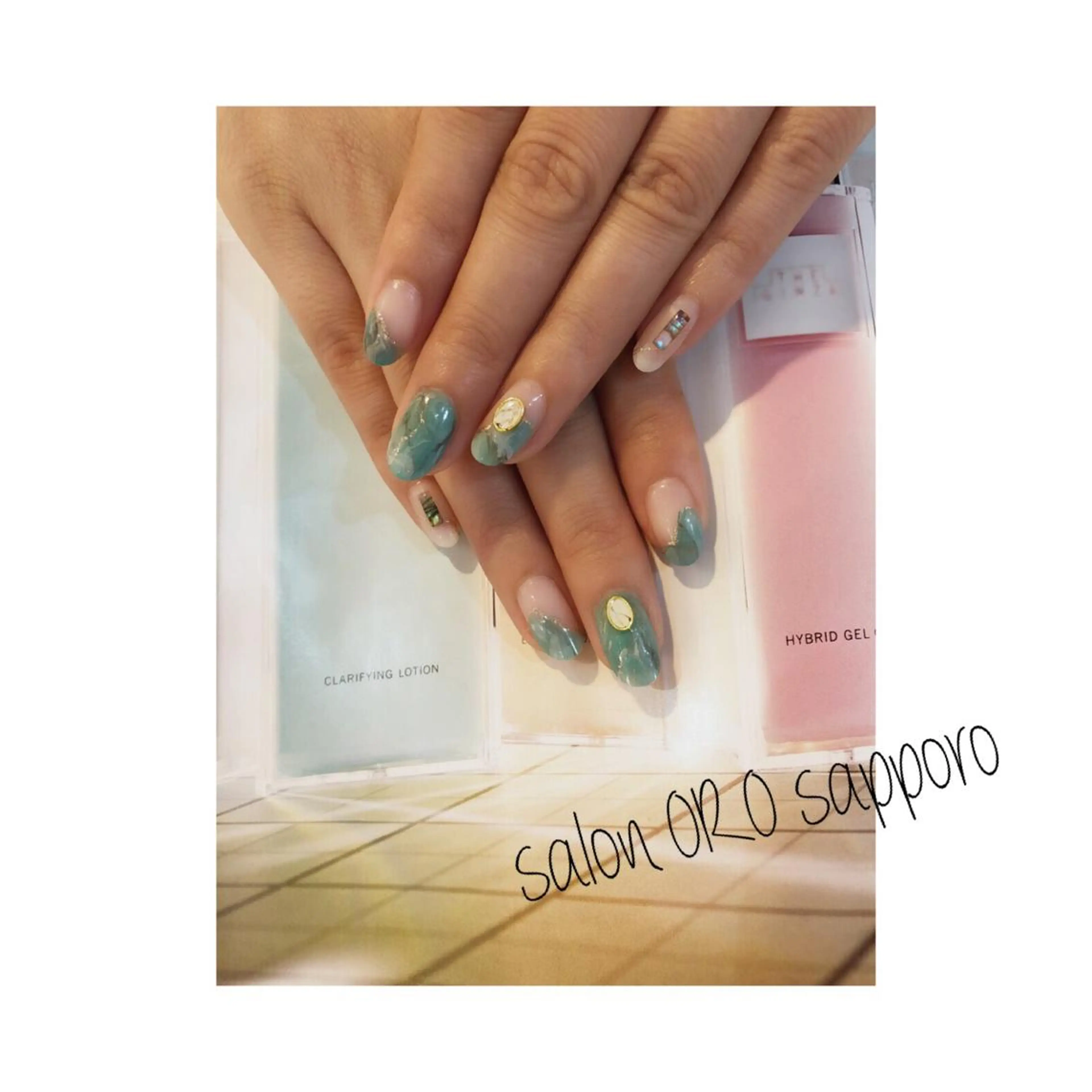 ネイル ハンドネイル salon ORO sapporo所属・ORO 石井 香織のネイルデザイン