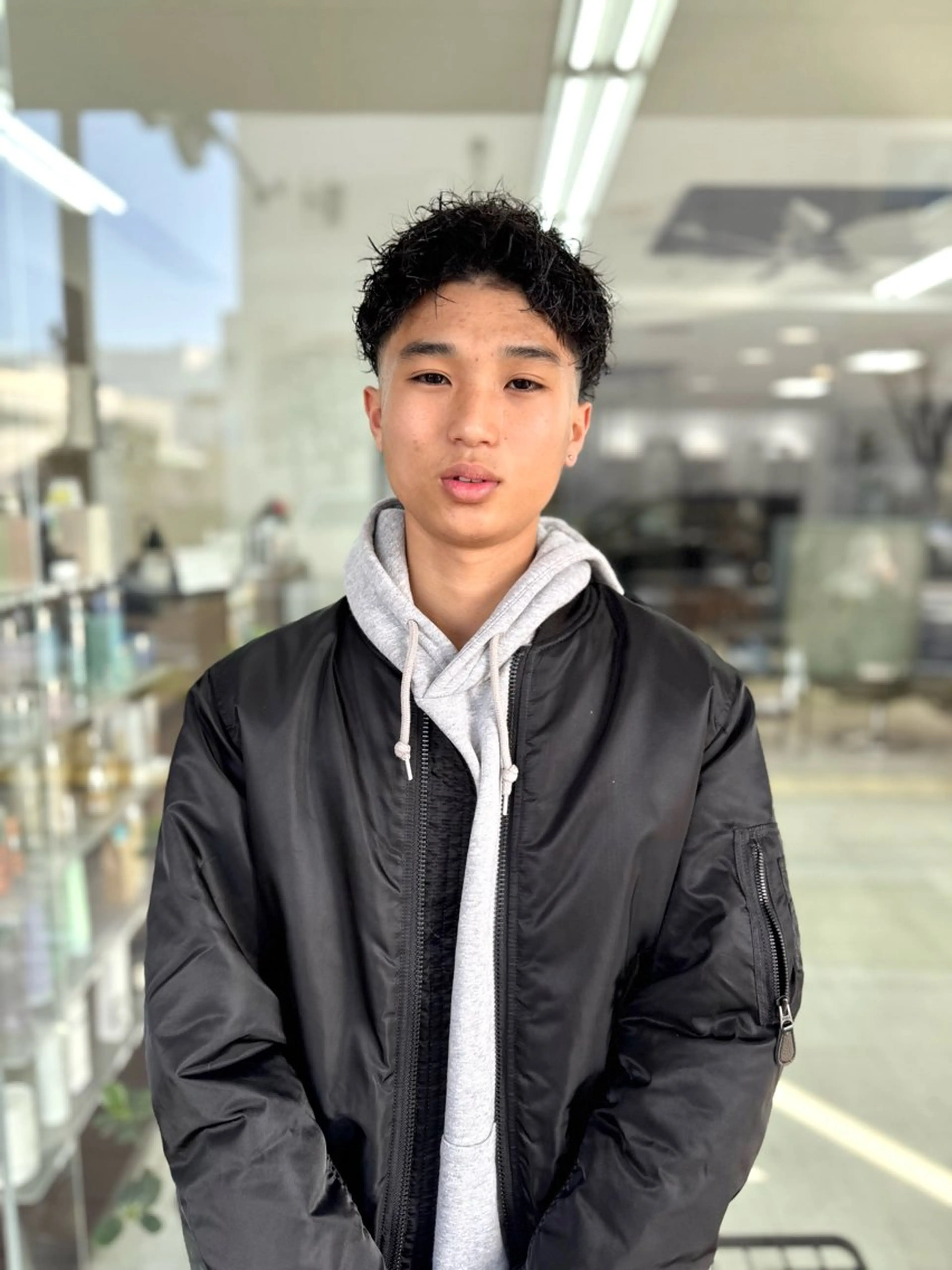 ショート パーマ メンズ カット パーマ メンズパーマの達人 / タカシマダイスケのヘアスタイル