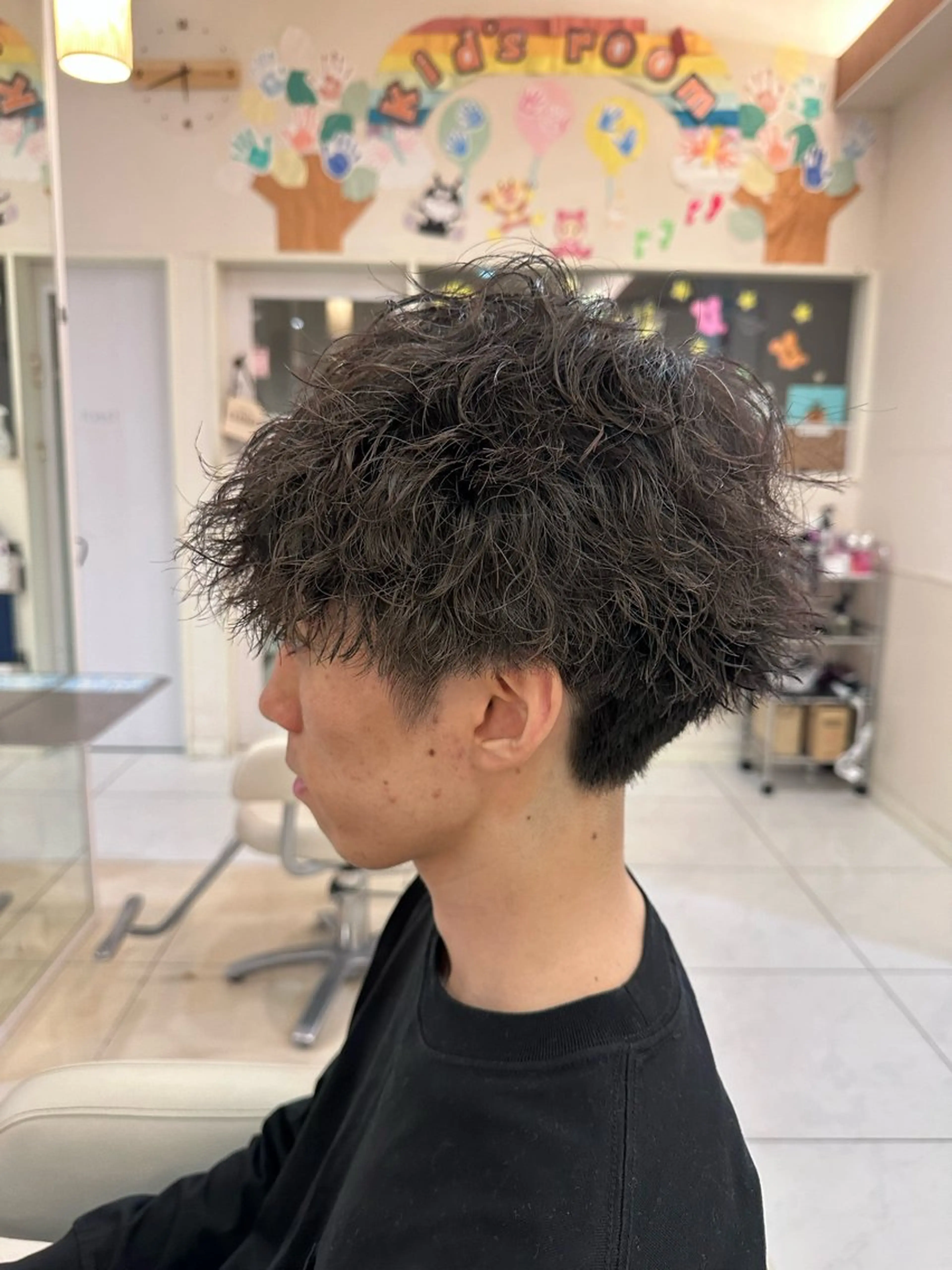 【メンズ限定】👦🏻🖤⋆͛パーマモデルの写真