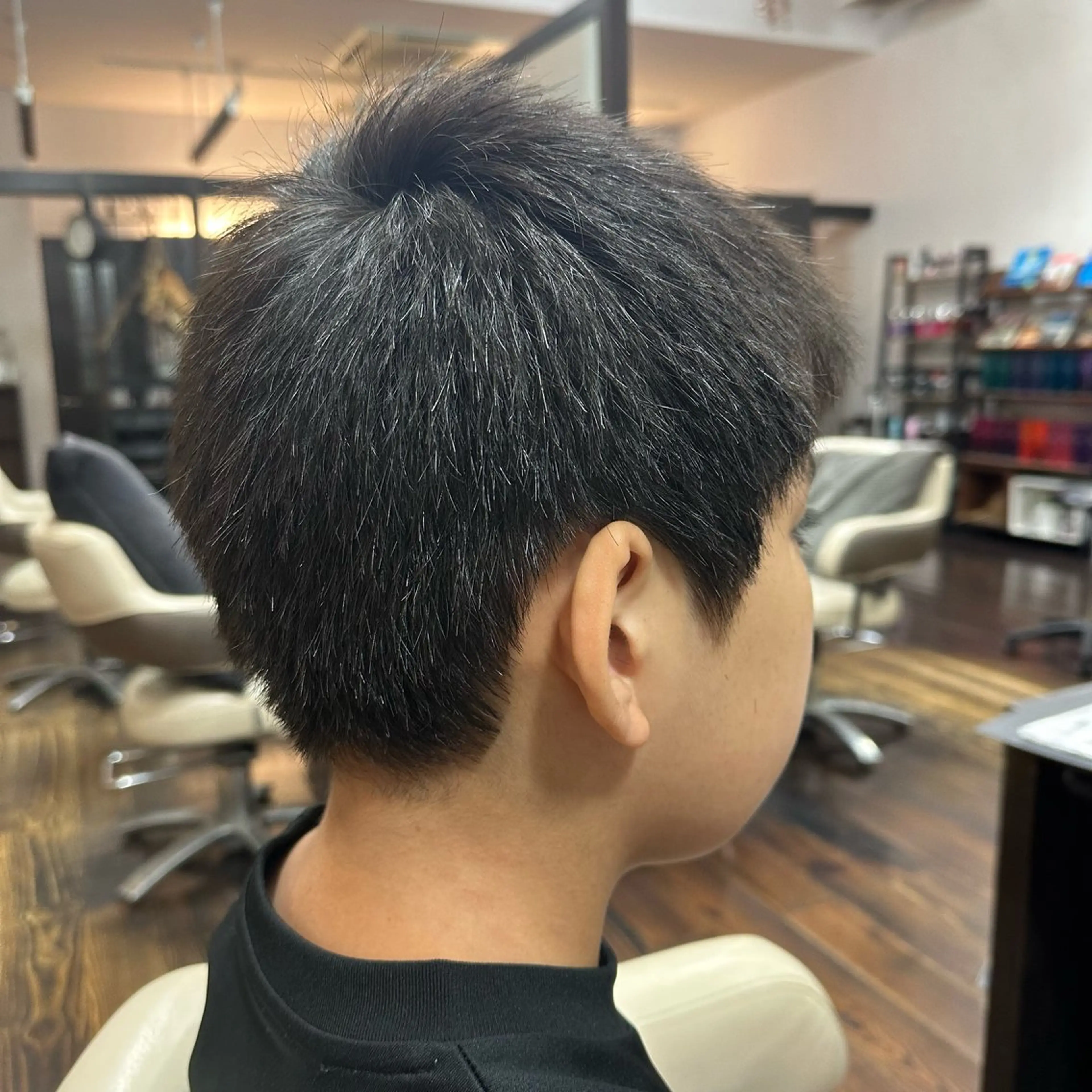 メンズ キッズ 近藤 優羽のヘアスタイル