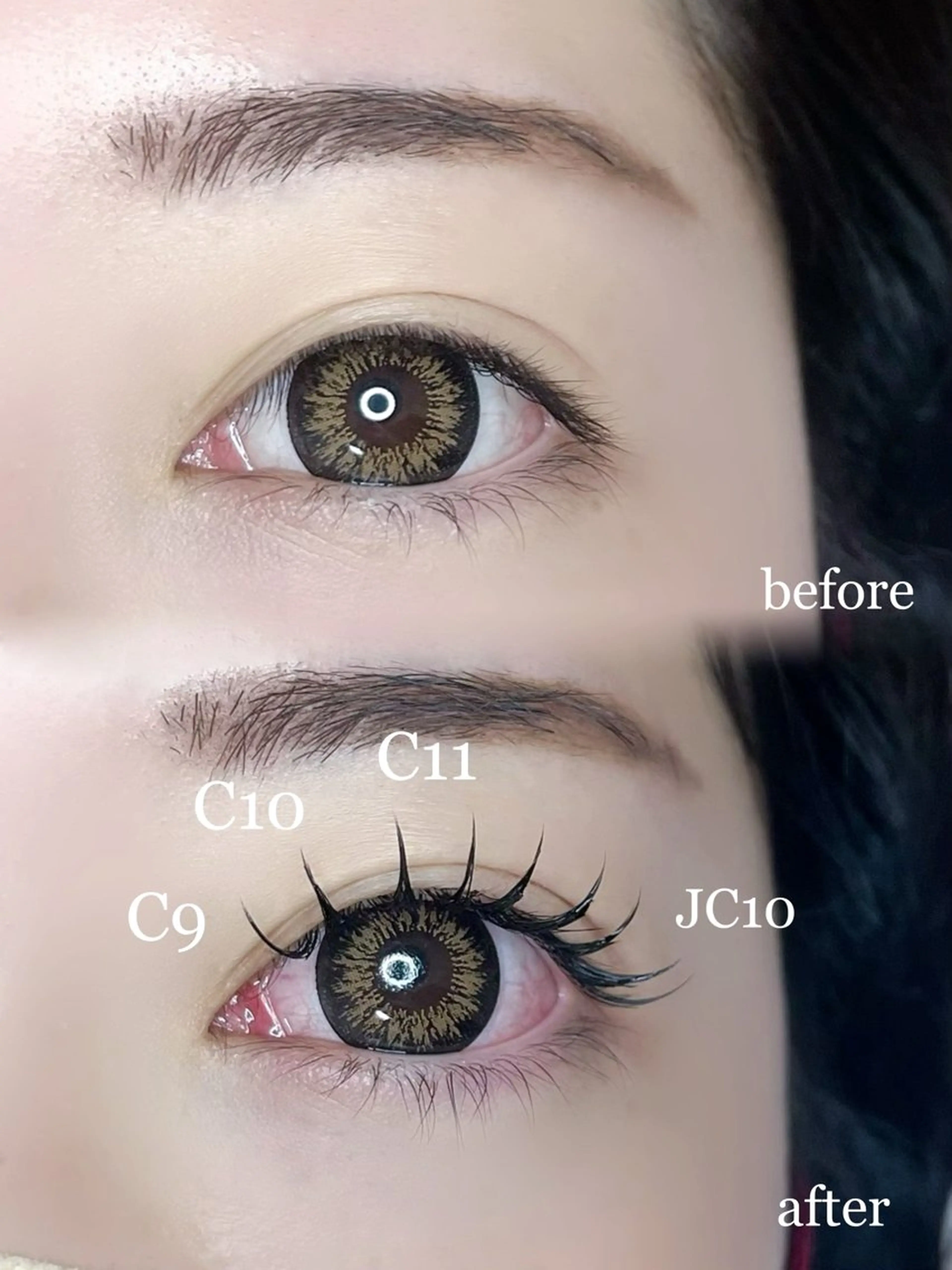 マツエク・マツパ 仙台束感まつ毛🌙 Rinka🌙のマツエク・マツパデザイン