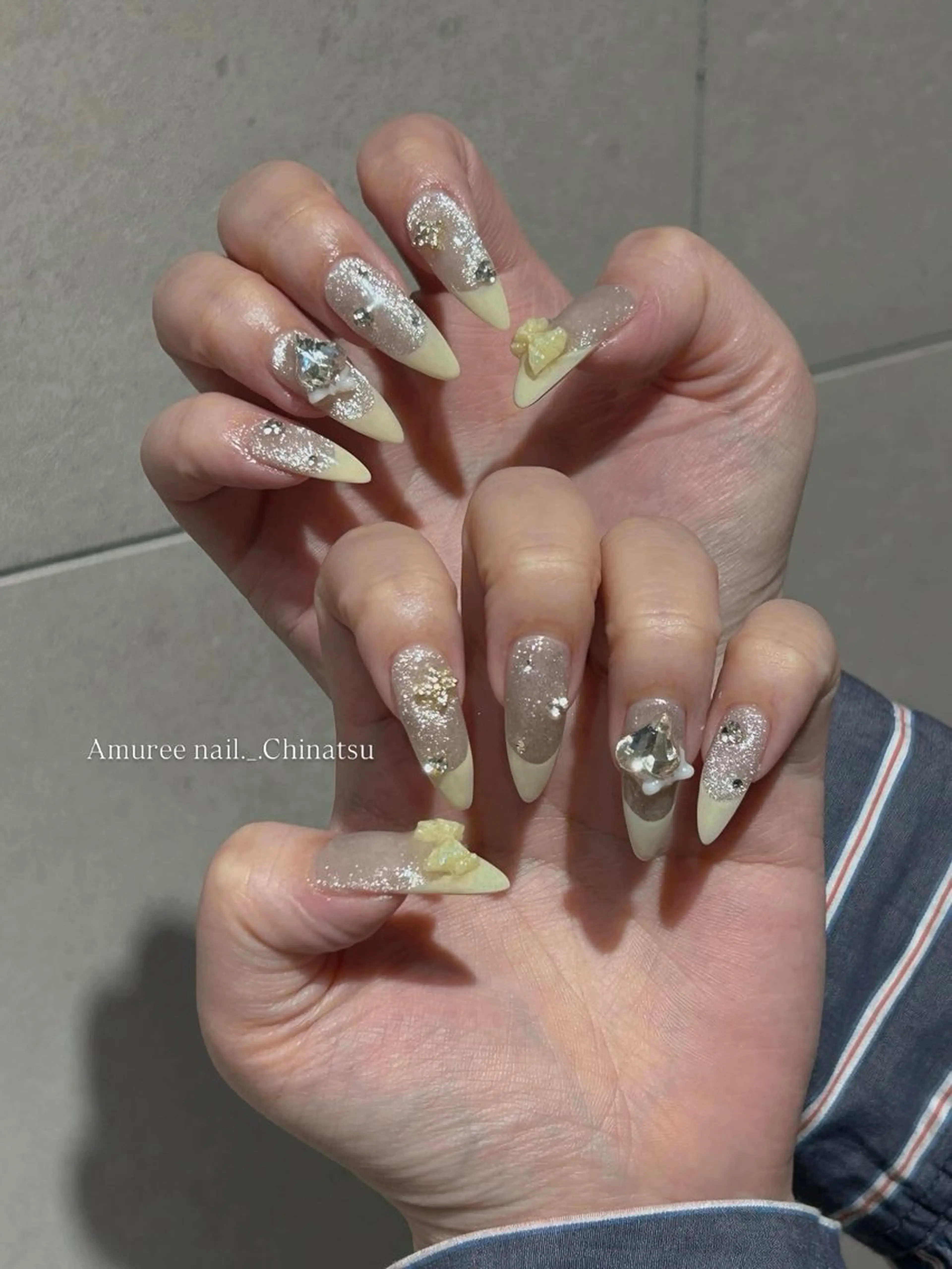 ネイル ロングネイル ハンドネイル CHINATSU NAILのネイルデザイン