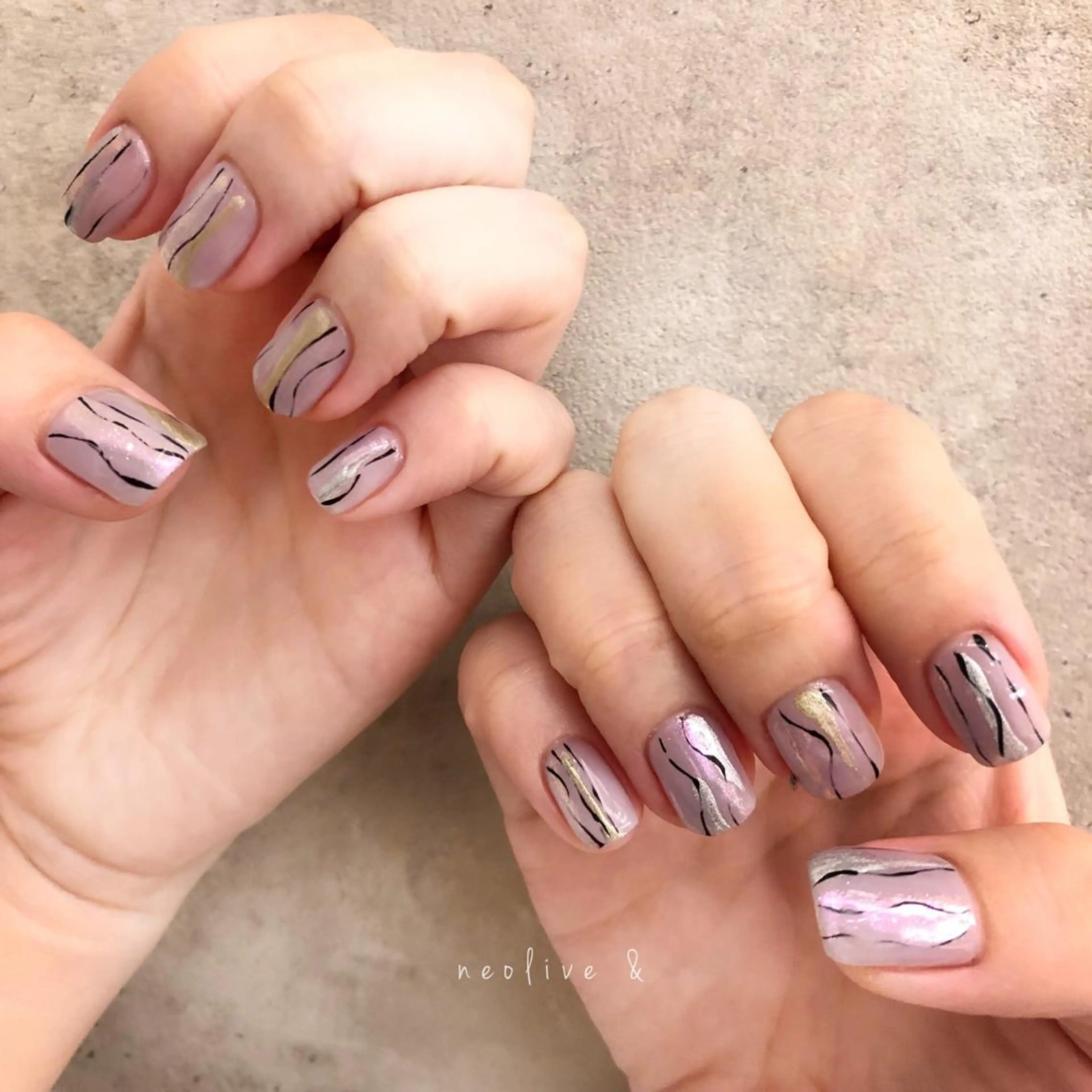 ネイル ハンドネイル Yuriko Omi パラジェル/渋谷のネイルデザイン