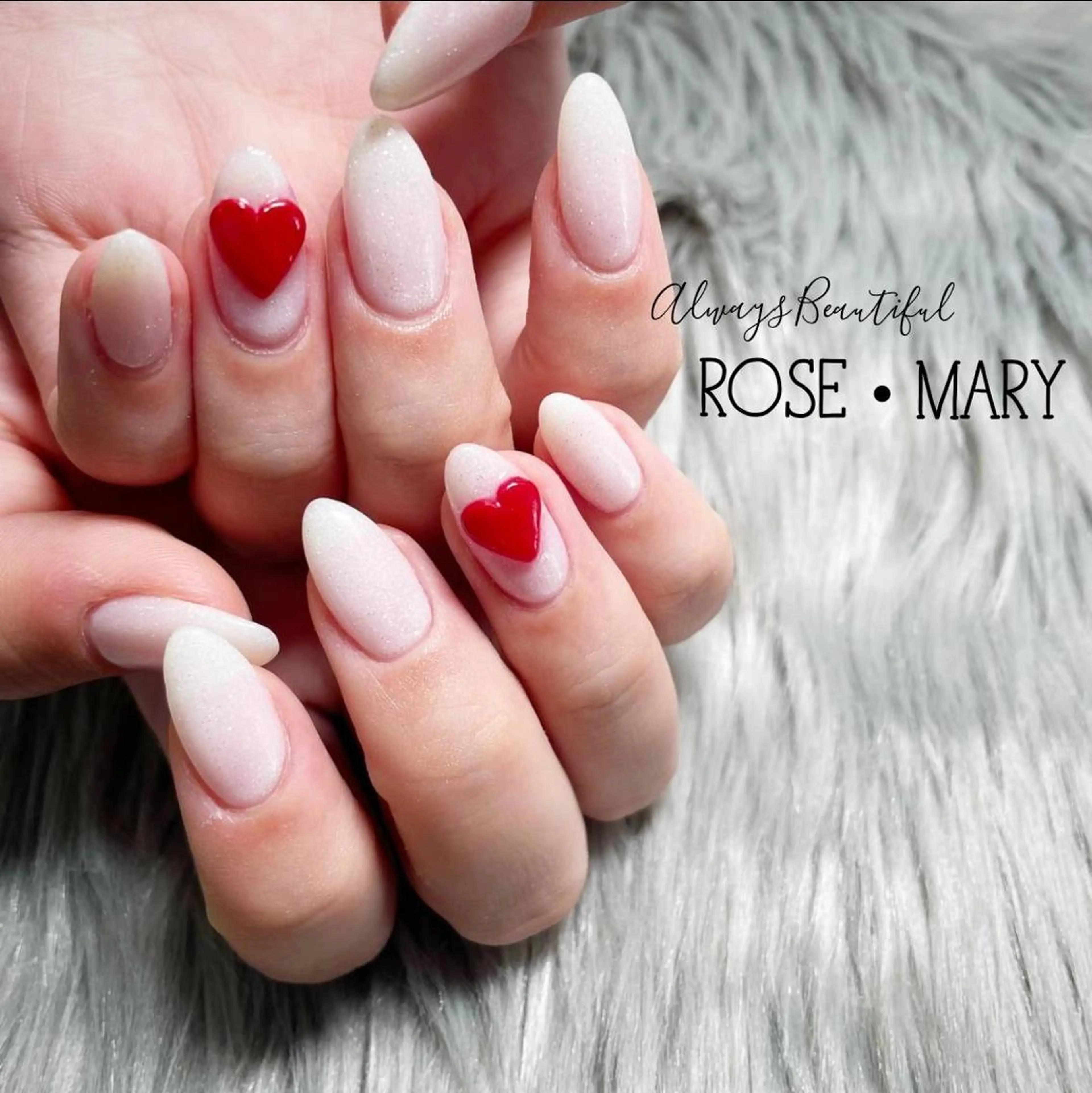 ネイル ハンドネイル ROSE・ MARY 鈴木のネイルデザイン