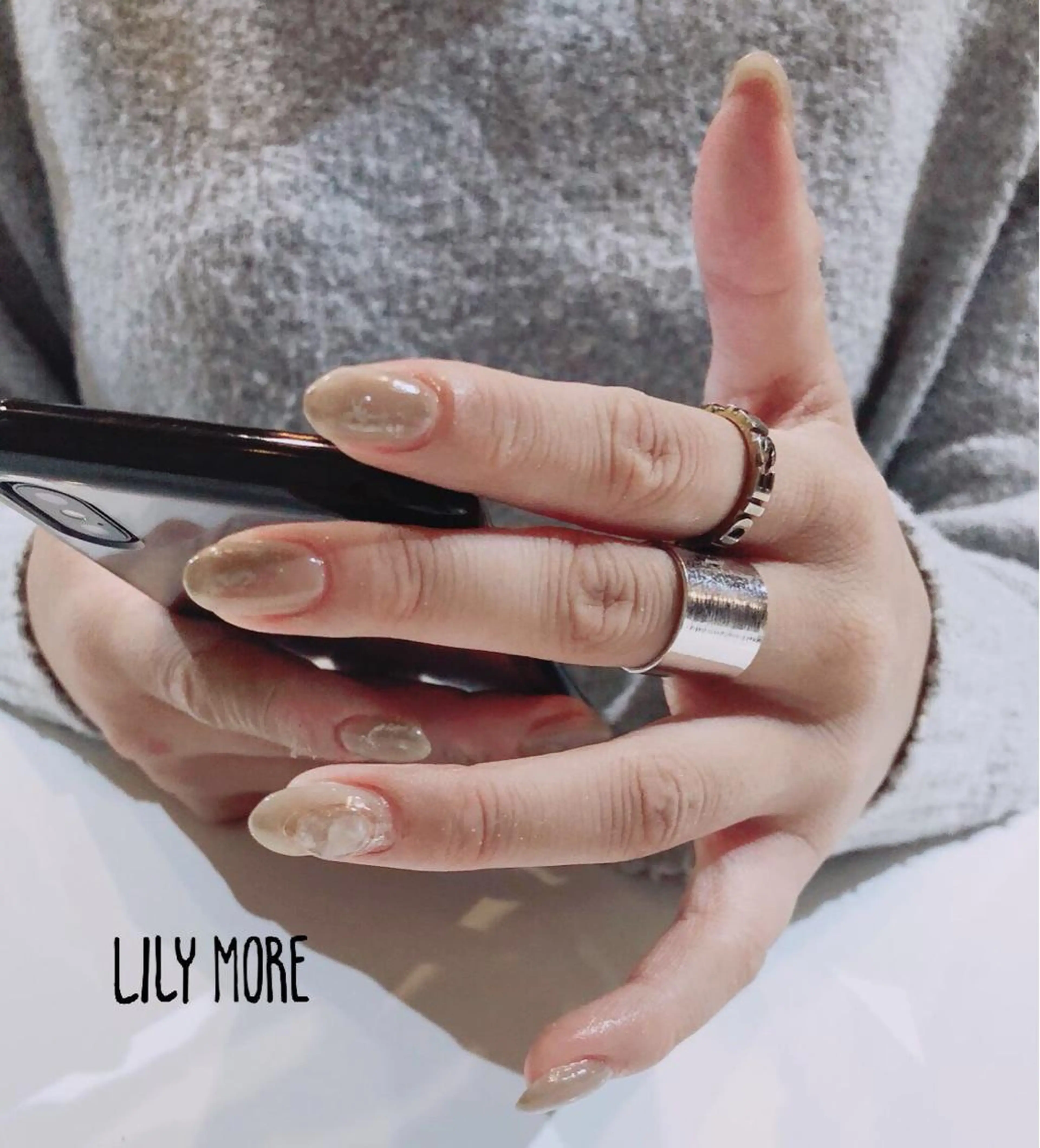 ネイル ニュアンスネイル Lily closetのネイルデザイン