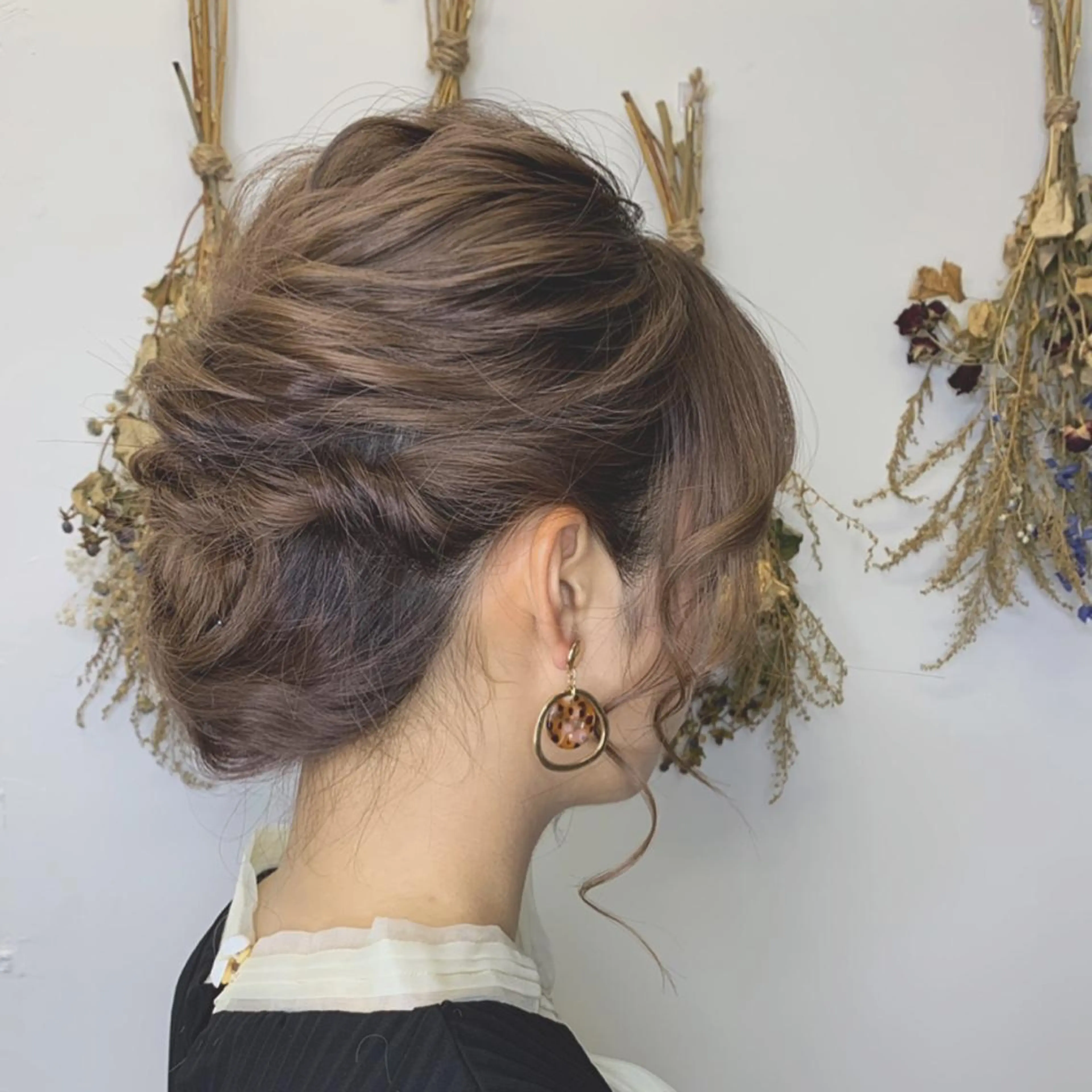 ミディアム 森 隆司のヘアスタイル