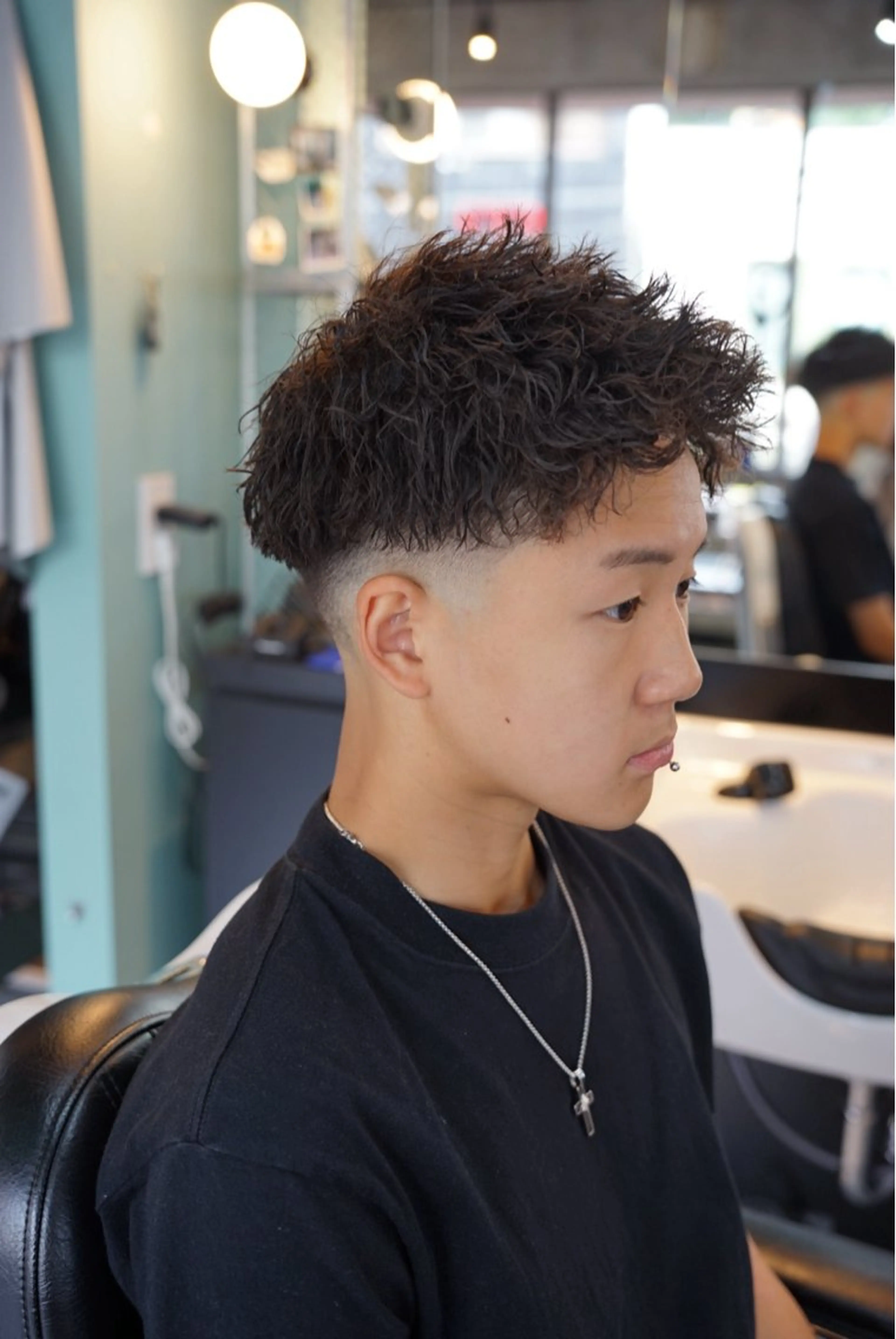 ショート TIGHT SWAG  BARBERWORKS三軒茶屋所属・TIGHTSWAG ジュネのヘアスタイル
