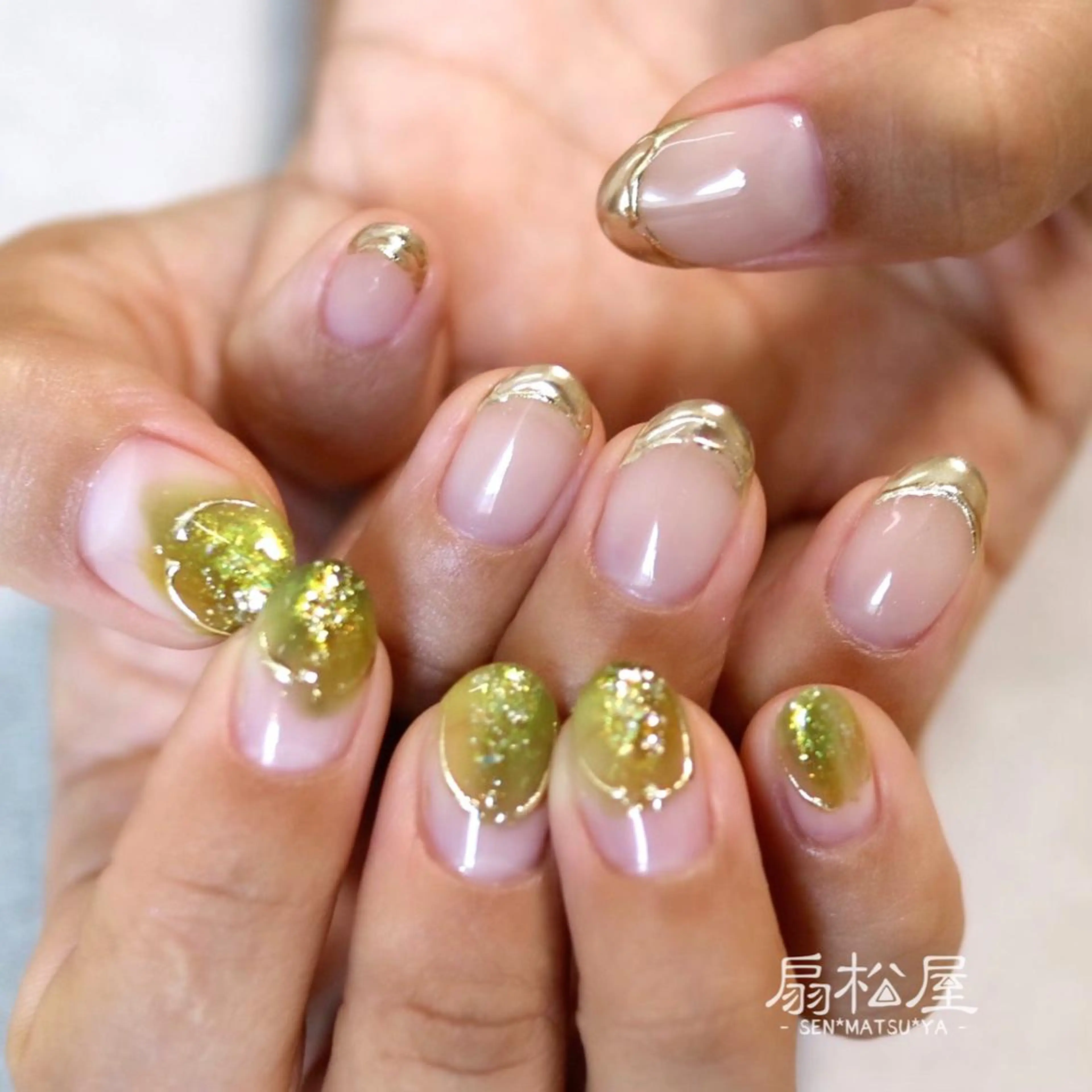 ネイル 扇松屋 marie.nのネイルデザイン