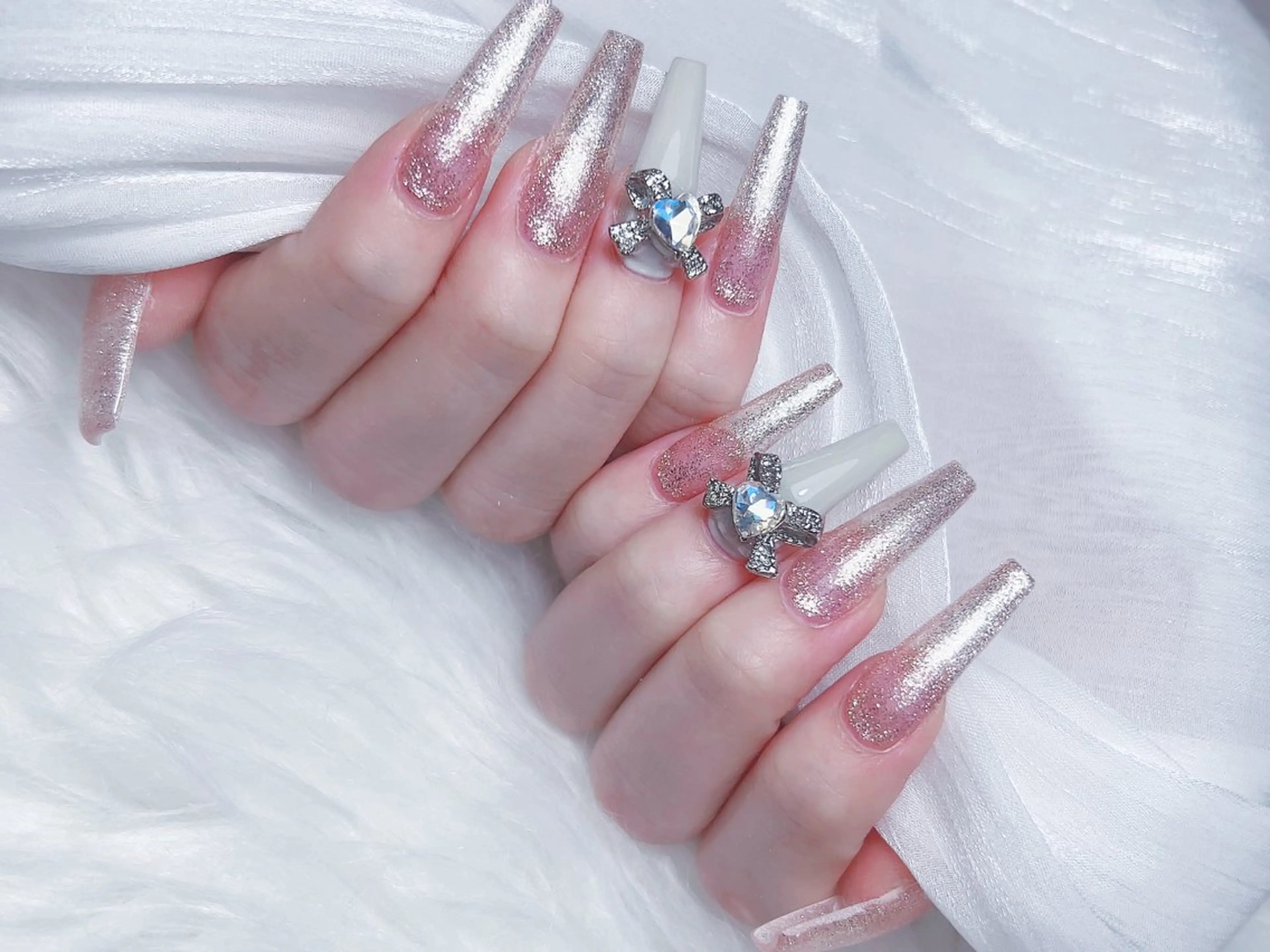 ネイル M🌷nail 長さだし専門店のネイルデザイン