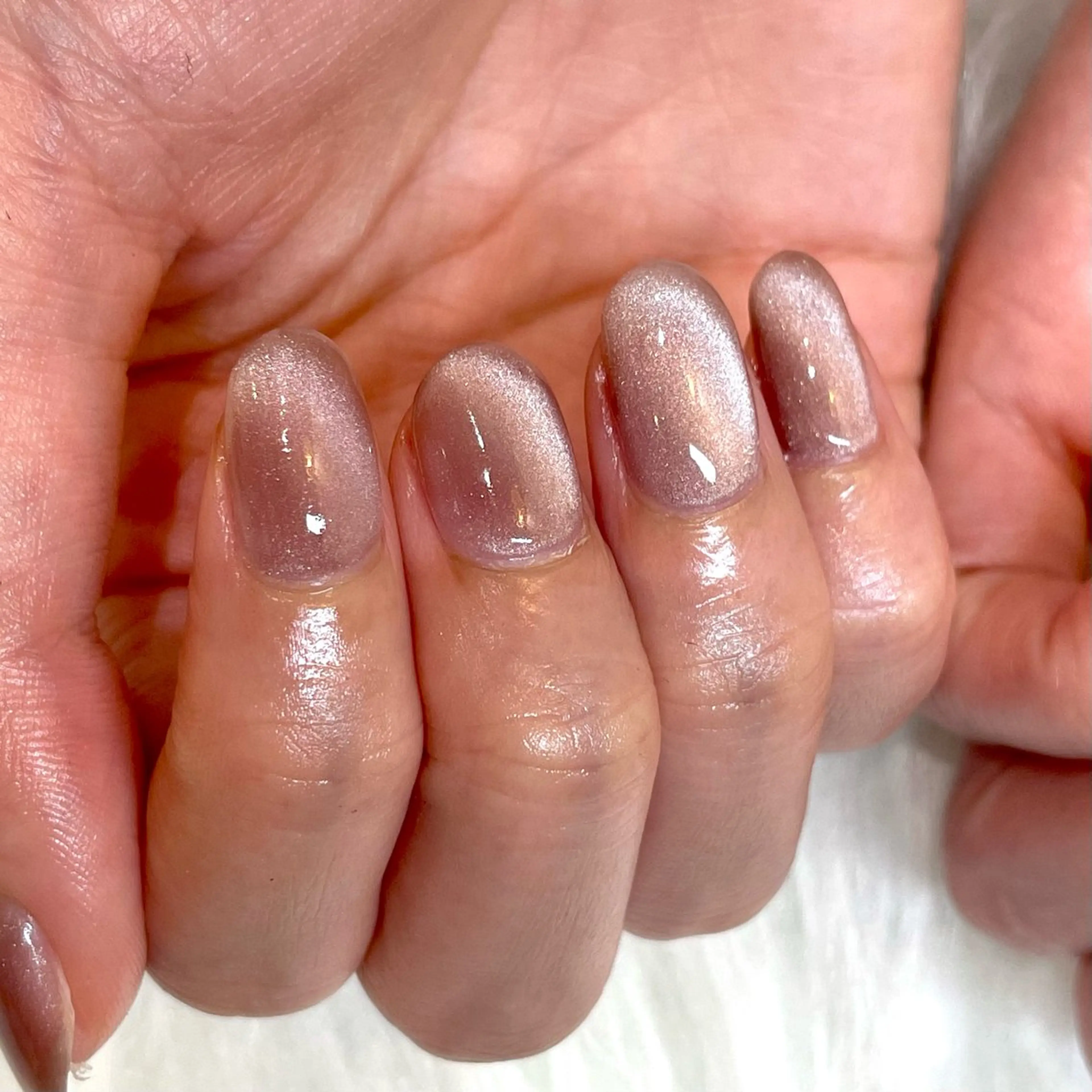 ネイル ブルー フラワーネイル フットネイル ジェルネイル ラメ(グリッター) Seemly 千田町店所属・フラワーパラジェル 🌸シームリーエミのネイルデザイン