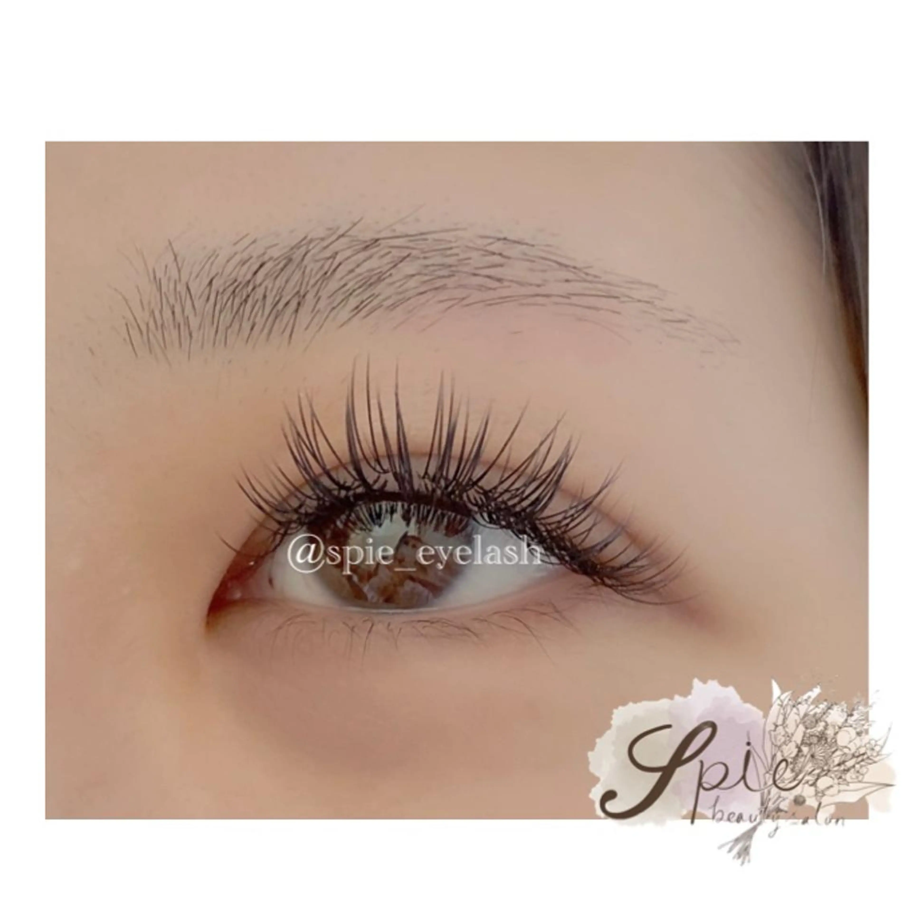 マツエク・マツパ フラットラッシュ Eyelist nakaseのマツエク・マツパデザイン