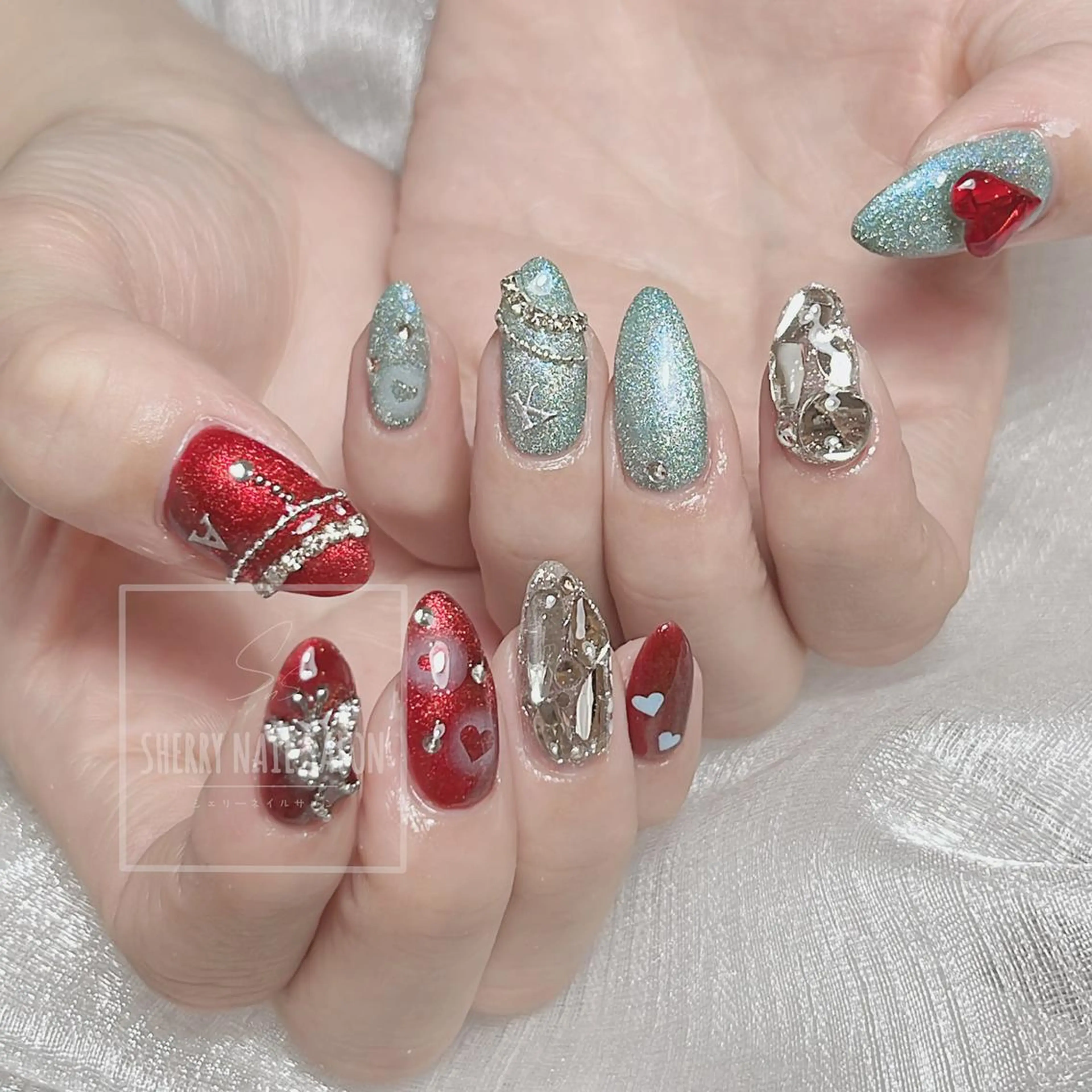 ネイル アートネイル チークネイル フレンチネイル ジェルネイル グラデーション moe自宅ネイルサロン所属・萌 自宅ネイルサロンのネイルデザイン