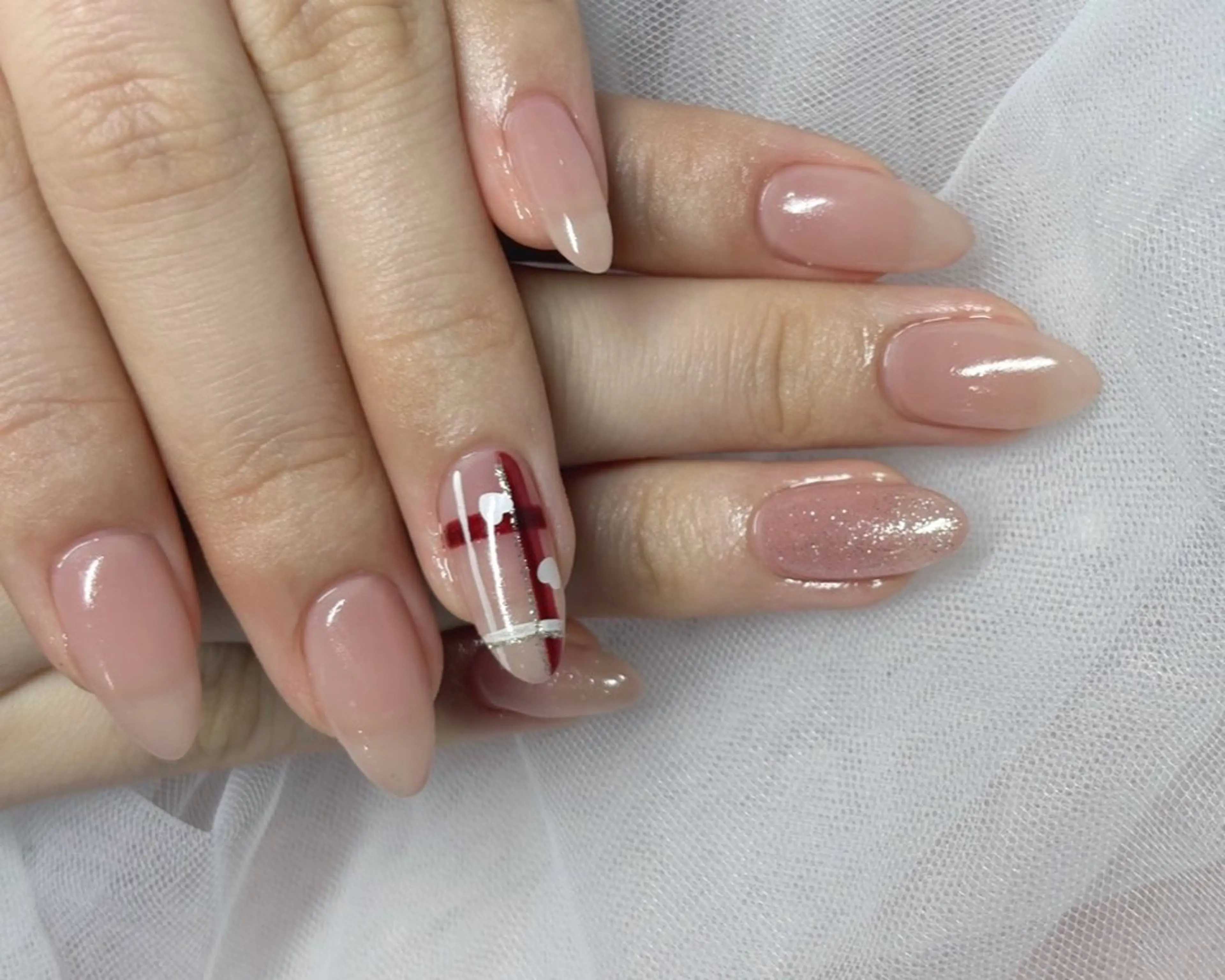 ネイル マグネットネイル ワンカラーネイル ハンドネイル Nail Salon RiLion所属・kaho  🧸🎀 RiLionのネイルデザイン