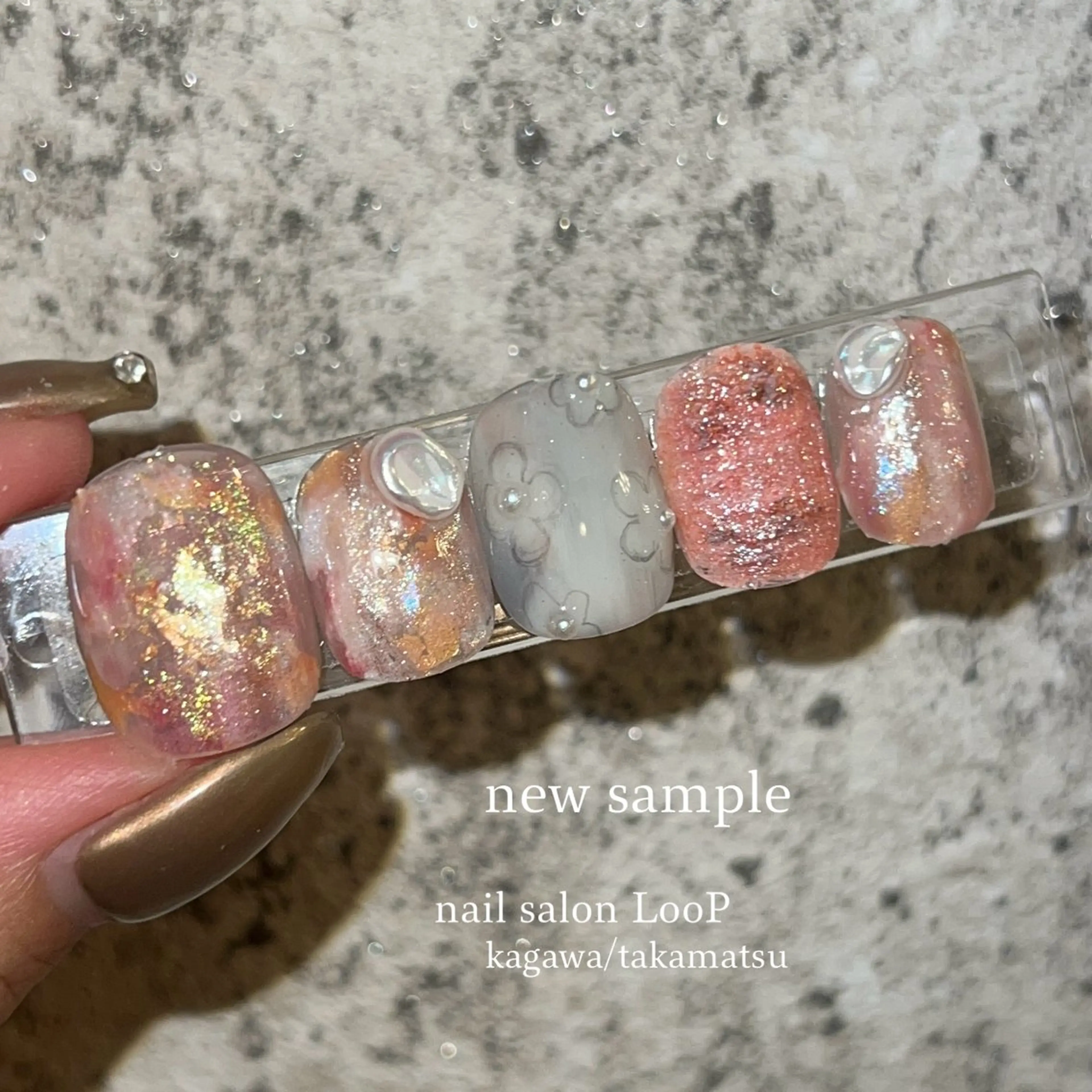 ネイル ハンドネイル LooP riho / nuanceのネイルデザイン