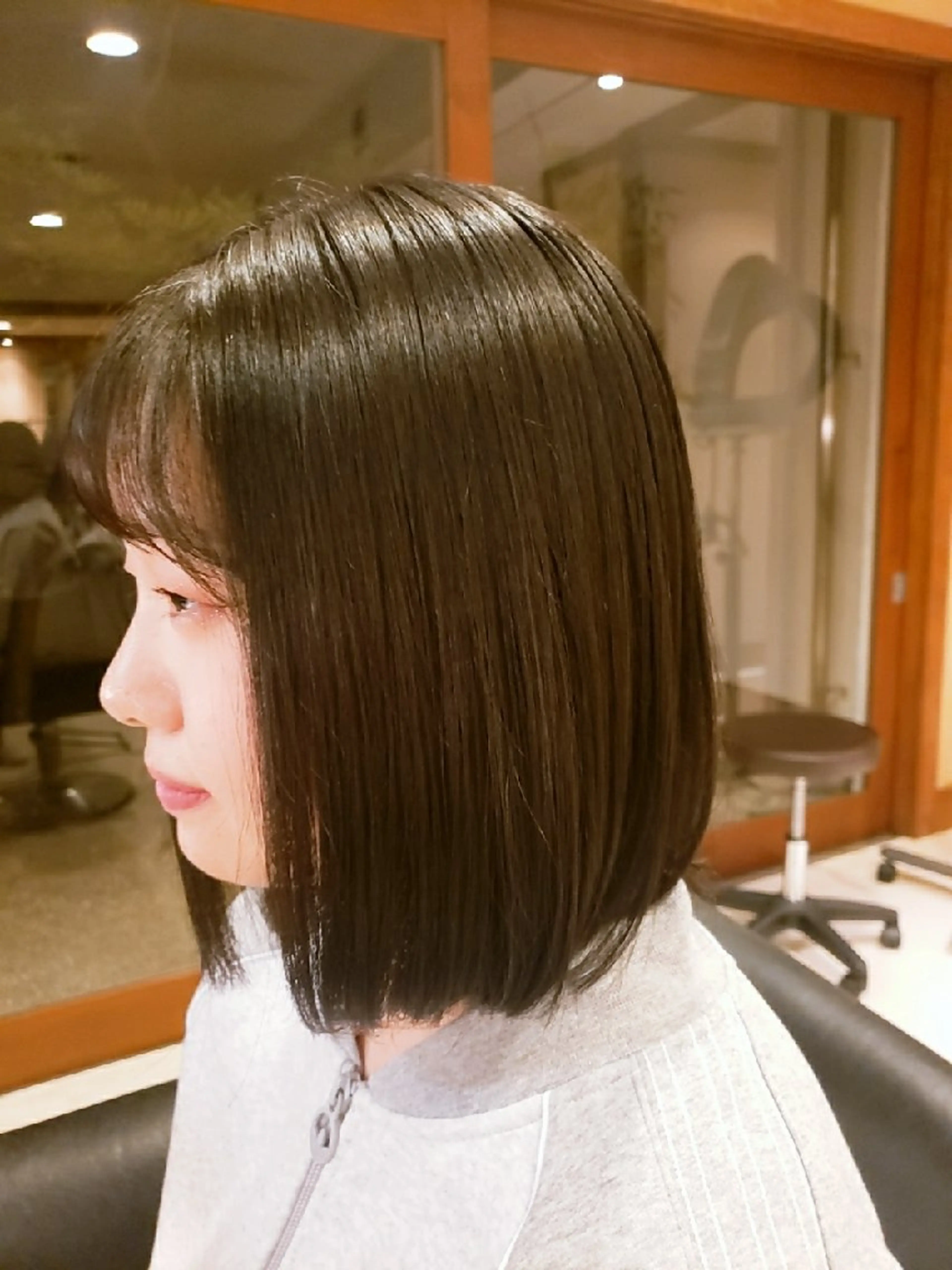 ミディアム 馬野郁土 Uhair 本山店のヘアスタイル