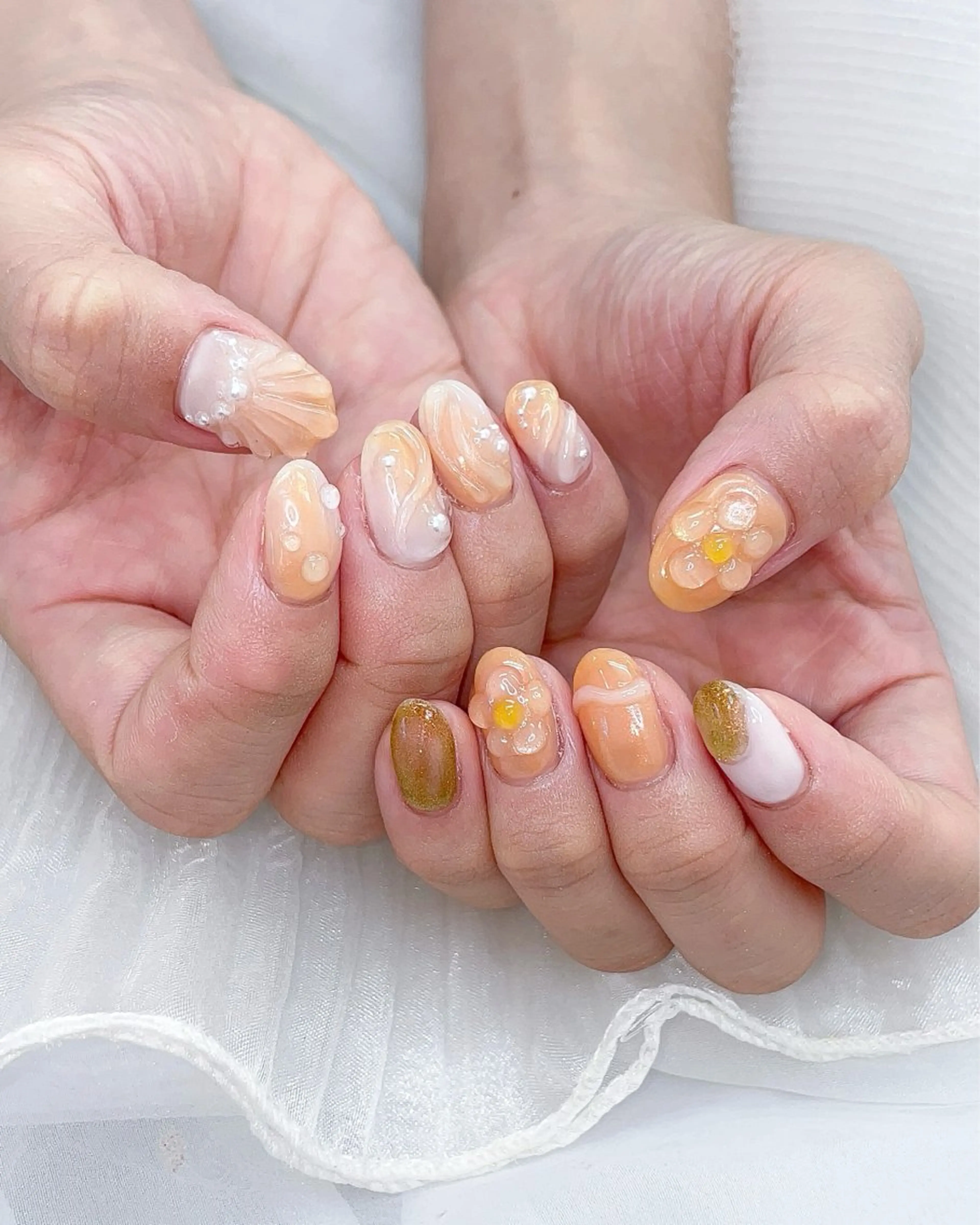 ネイル ハンドネイル 五十嵐 美智のネイルデザイン