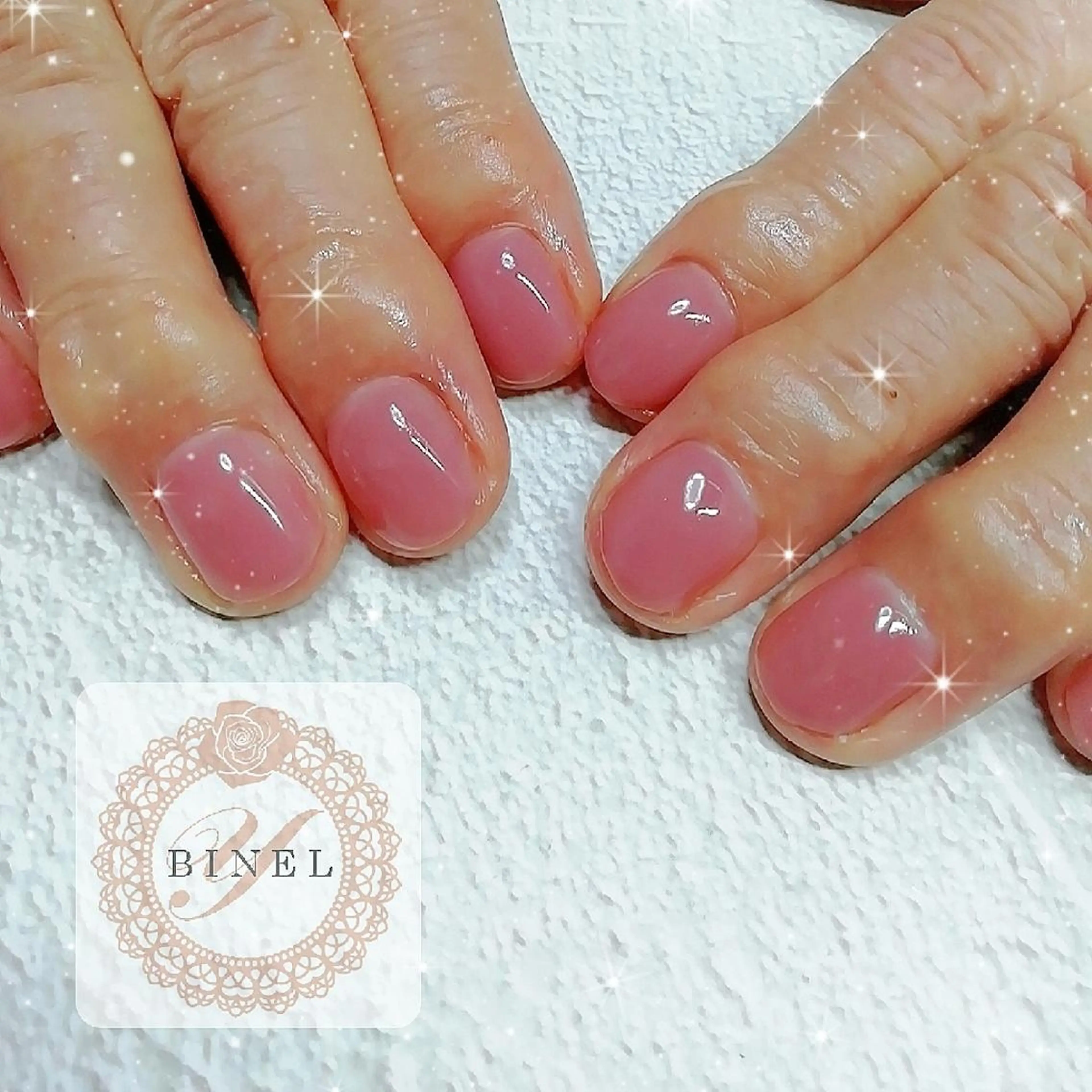 ネイル オフィスネイル ワンカラーネイル ハンドネイル Nail Salon Y.BINELのネイルデザイン