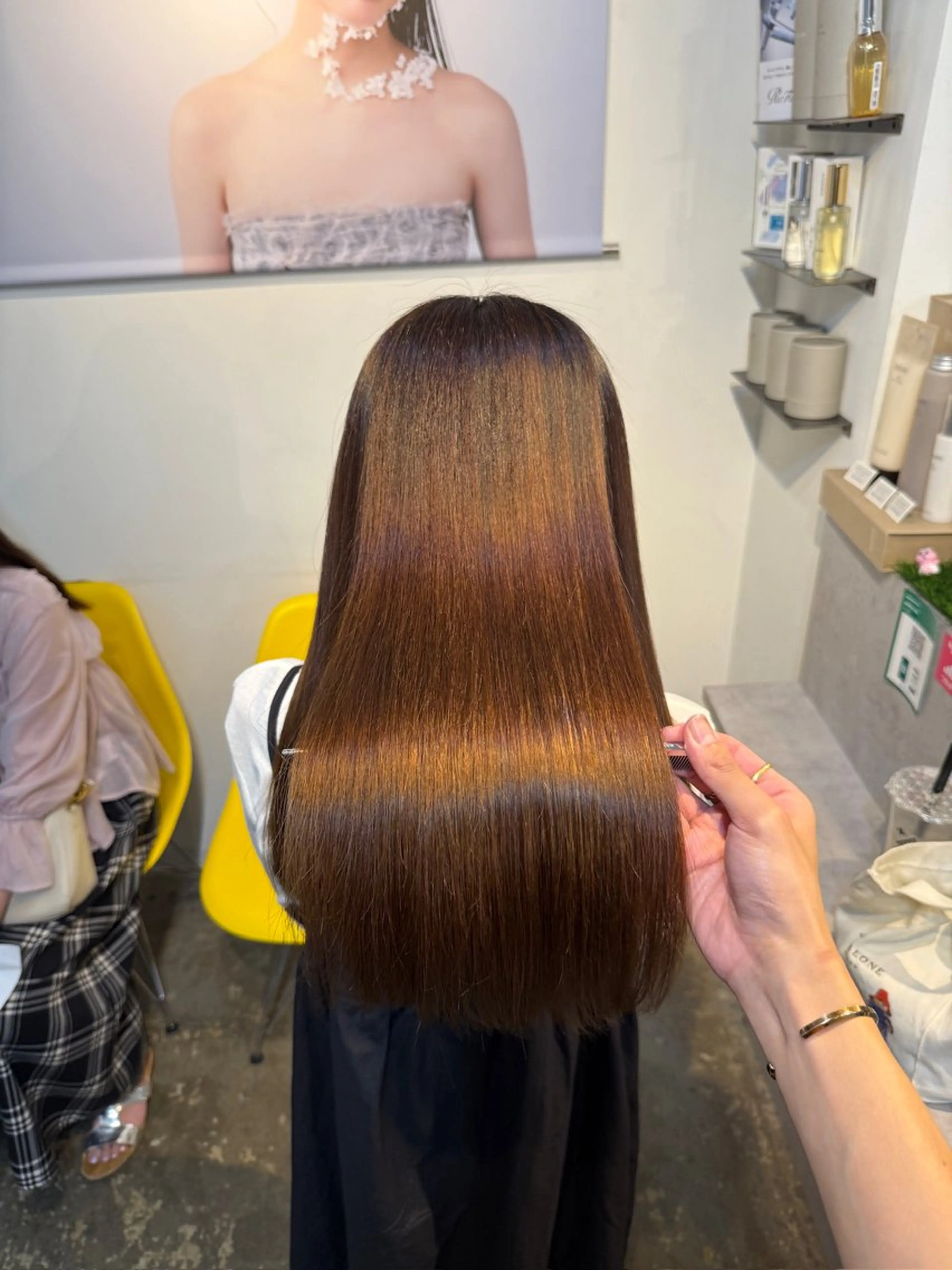 セミロング カット トリートメント 縮毛矯正/レイヤー カット⭐️SHOTAのヘアスタイル