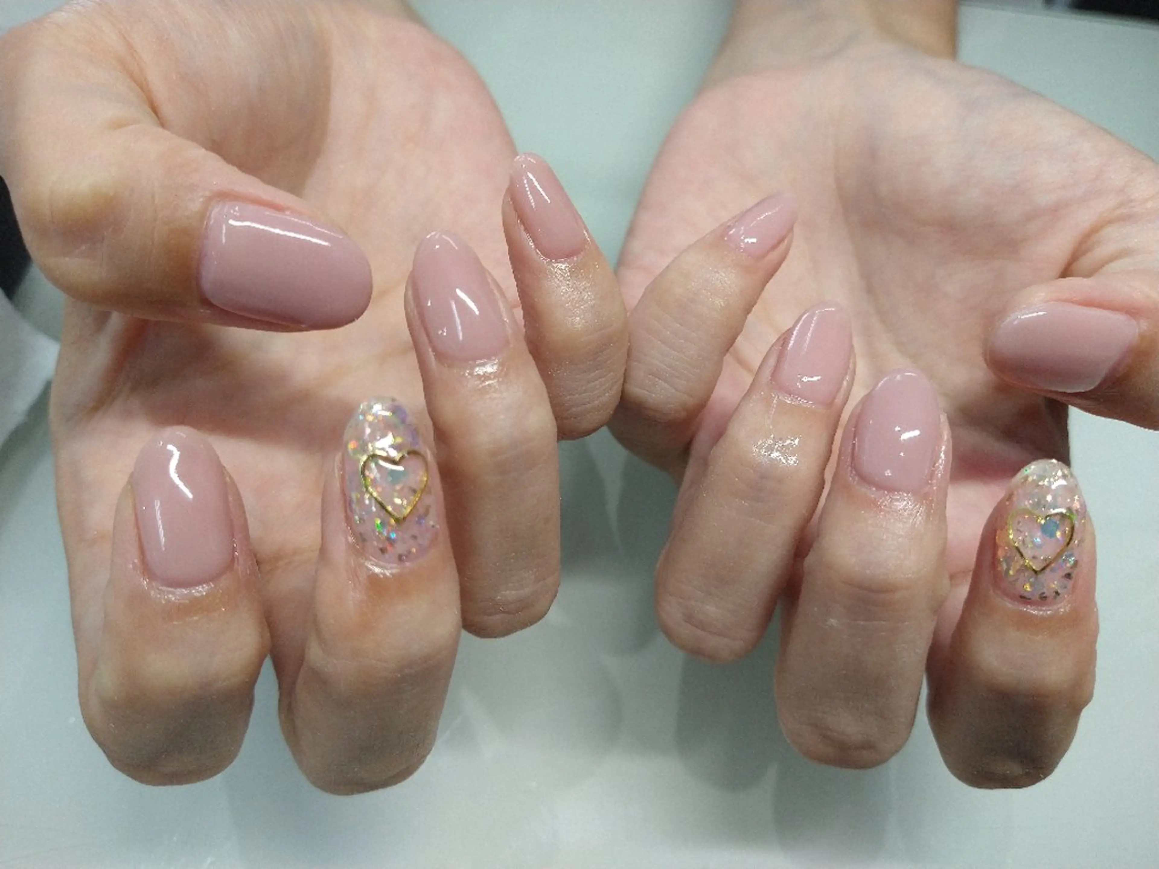 ネイル アートネイル シンプルネイル 大須賀 つかさのネイルデザイン