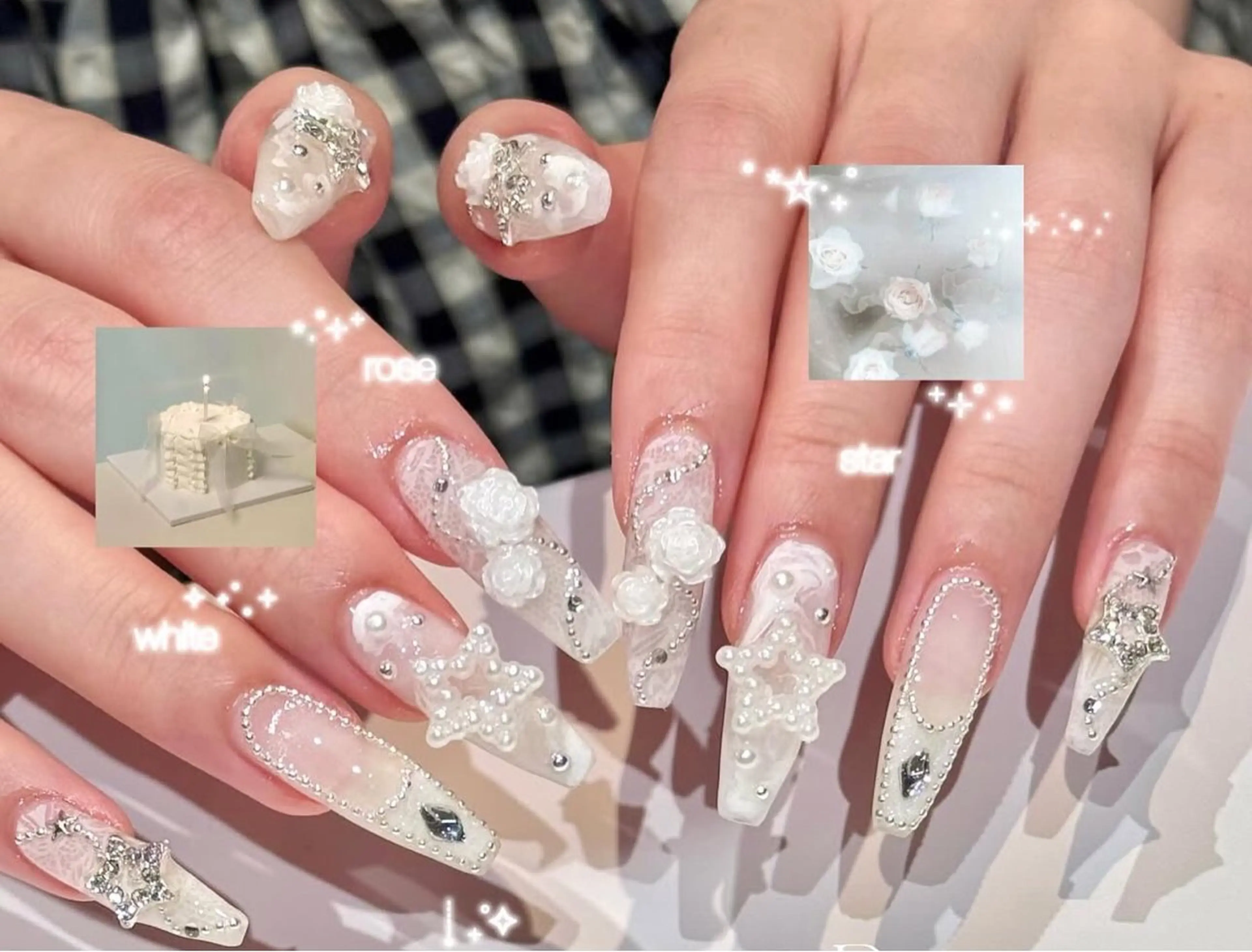 ネイル フレンチネイル ジェルネイル ハロウィン キラキラネイル 韓国ネイル ハンドネイル H.baby Nail Salonのネイルデザイン