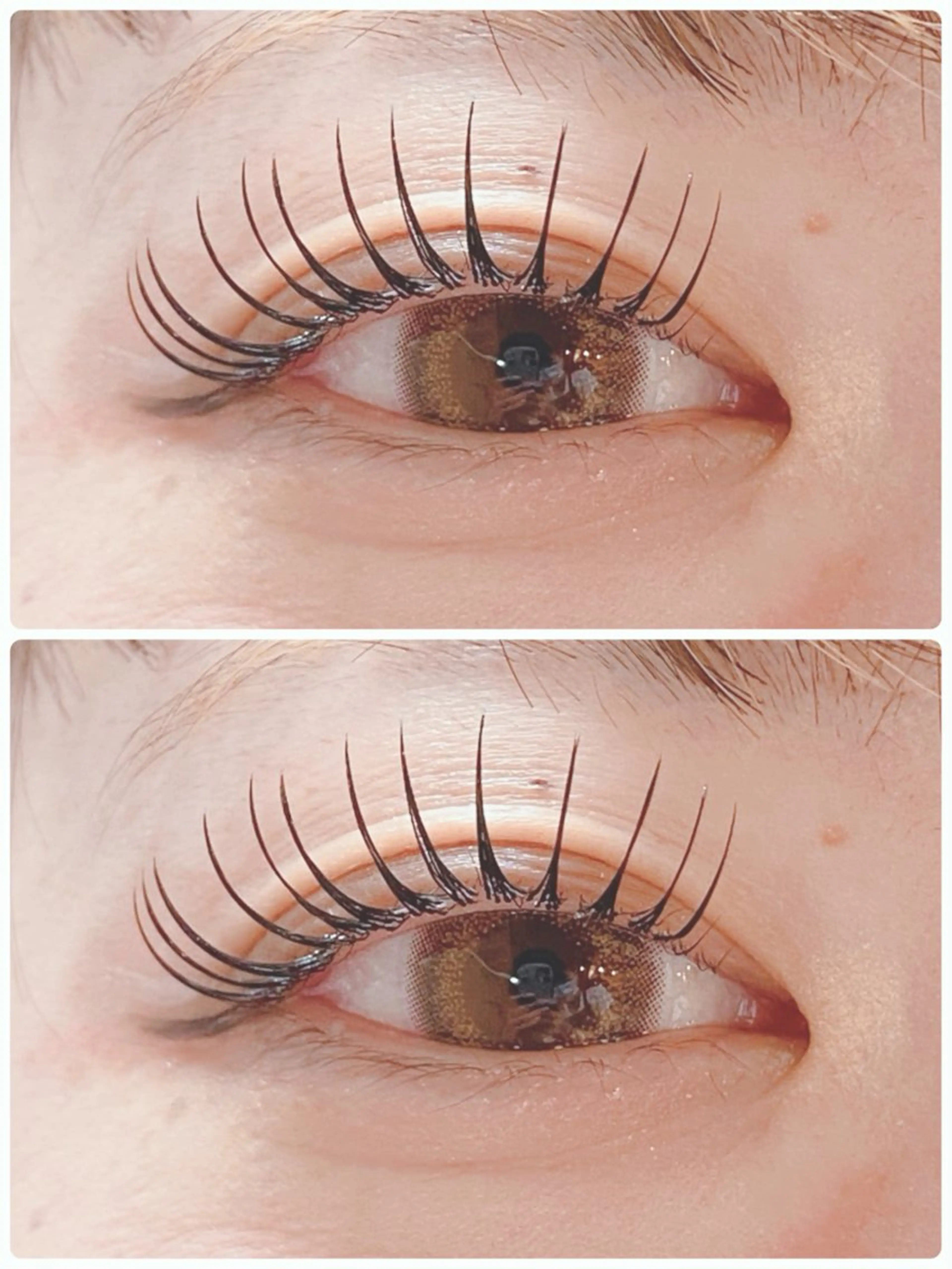 LEDエクステ×パーマの写真