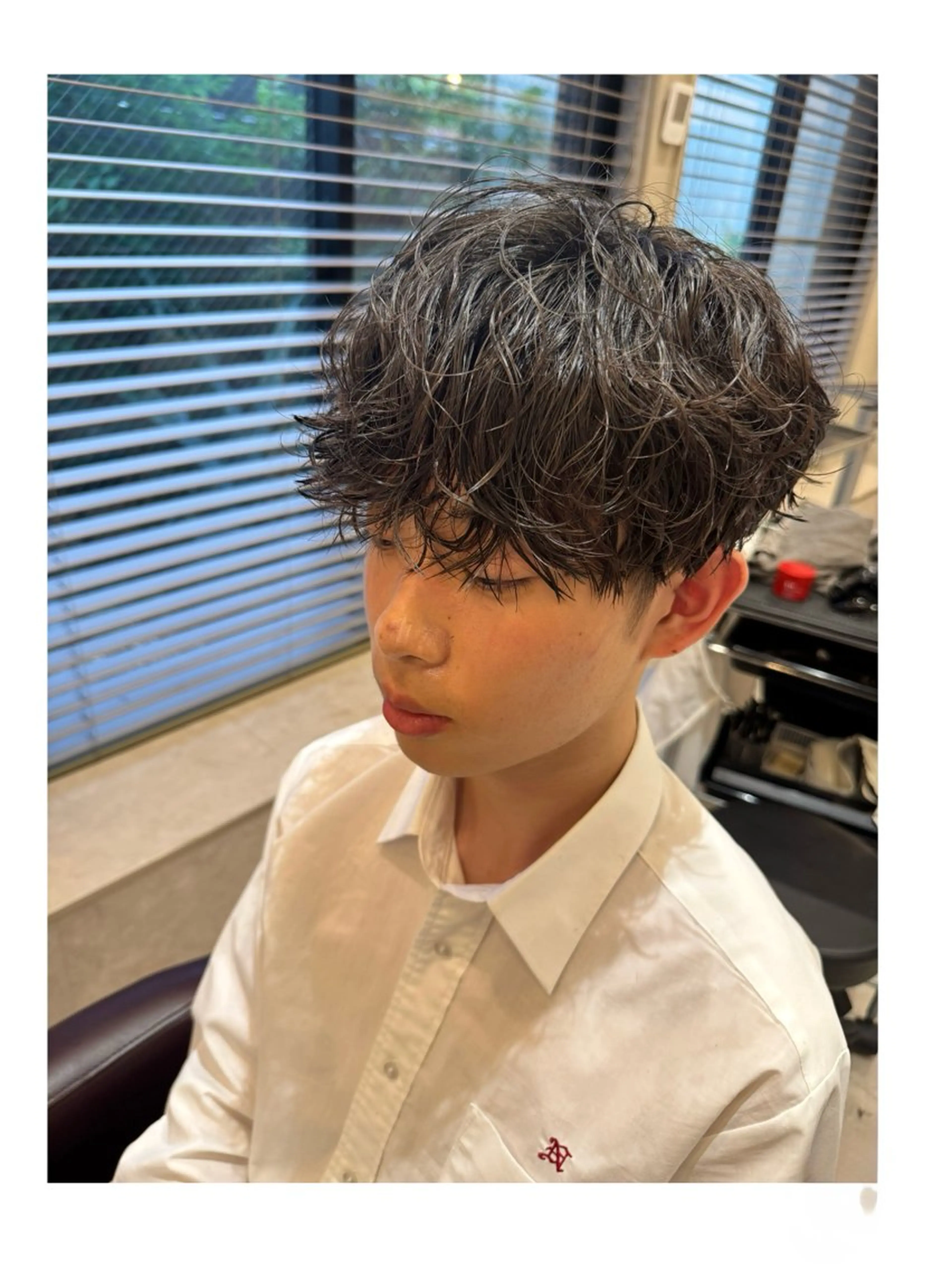 パーマ メンズ メンズパーマ Erika [Simple]のヘアスタイル