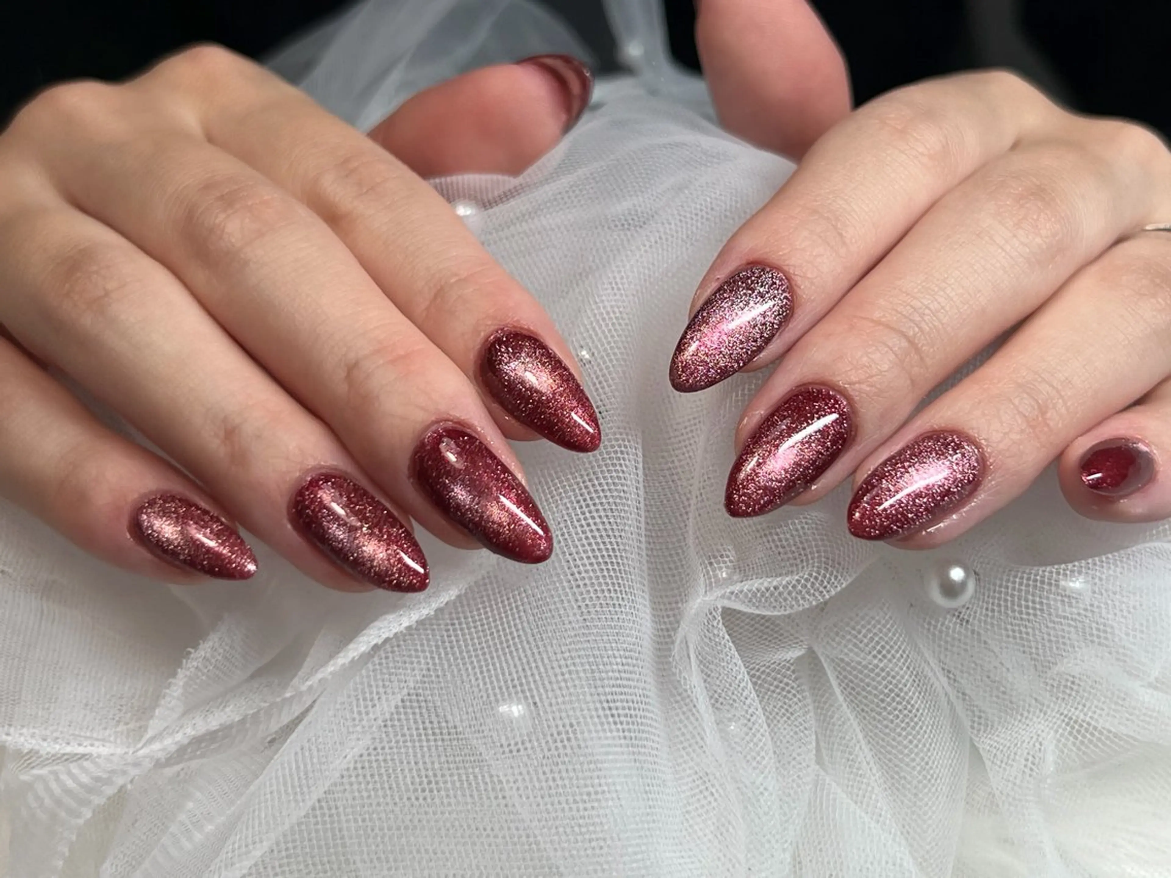 ネイル ジェルネイル パラジェル ハンドネイル 鮎川 沙希のネイルデザイン