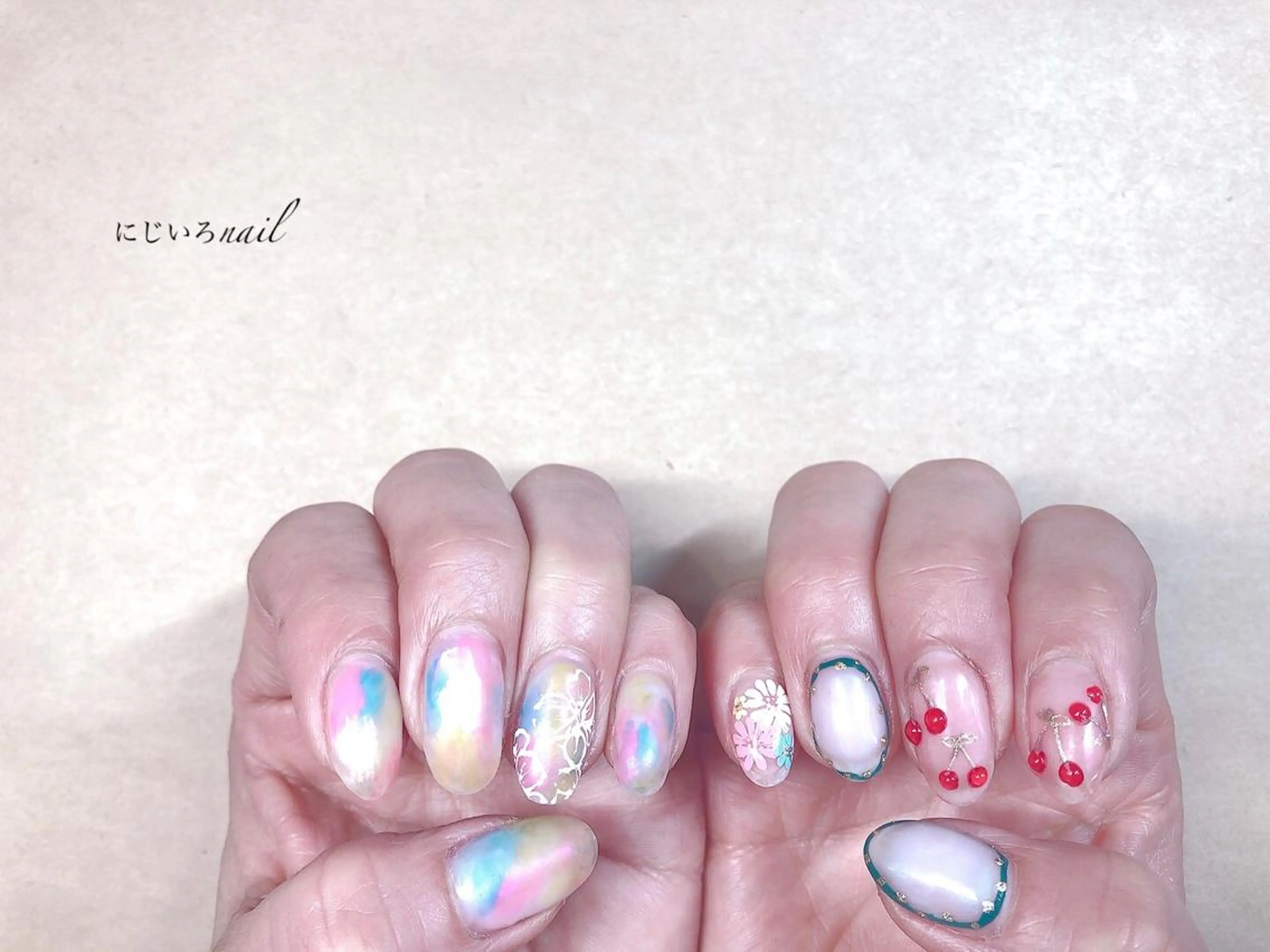 ネイル にじいろ nailのネイルデザイン