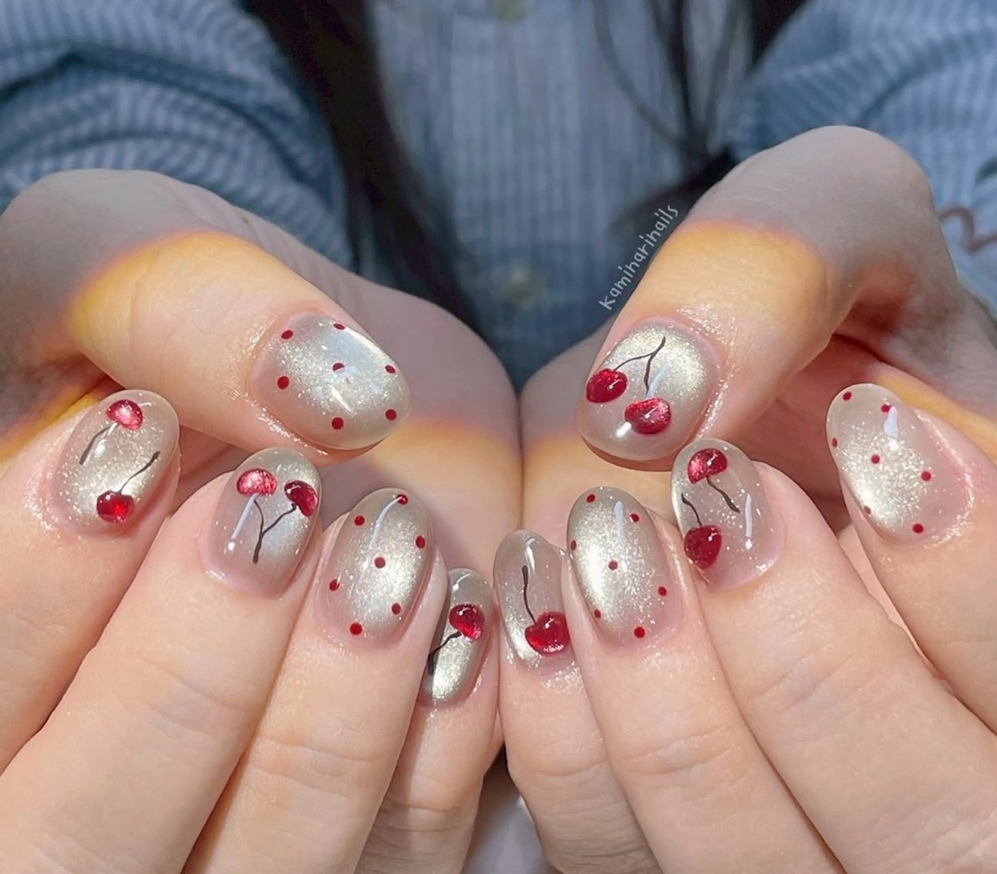 ネイル 韓国ネイル 持ち込み ニュアンスネイル ネイルチップ ハンドネイル TABI ANA.CHUOのネイルデザイン