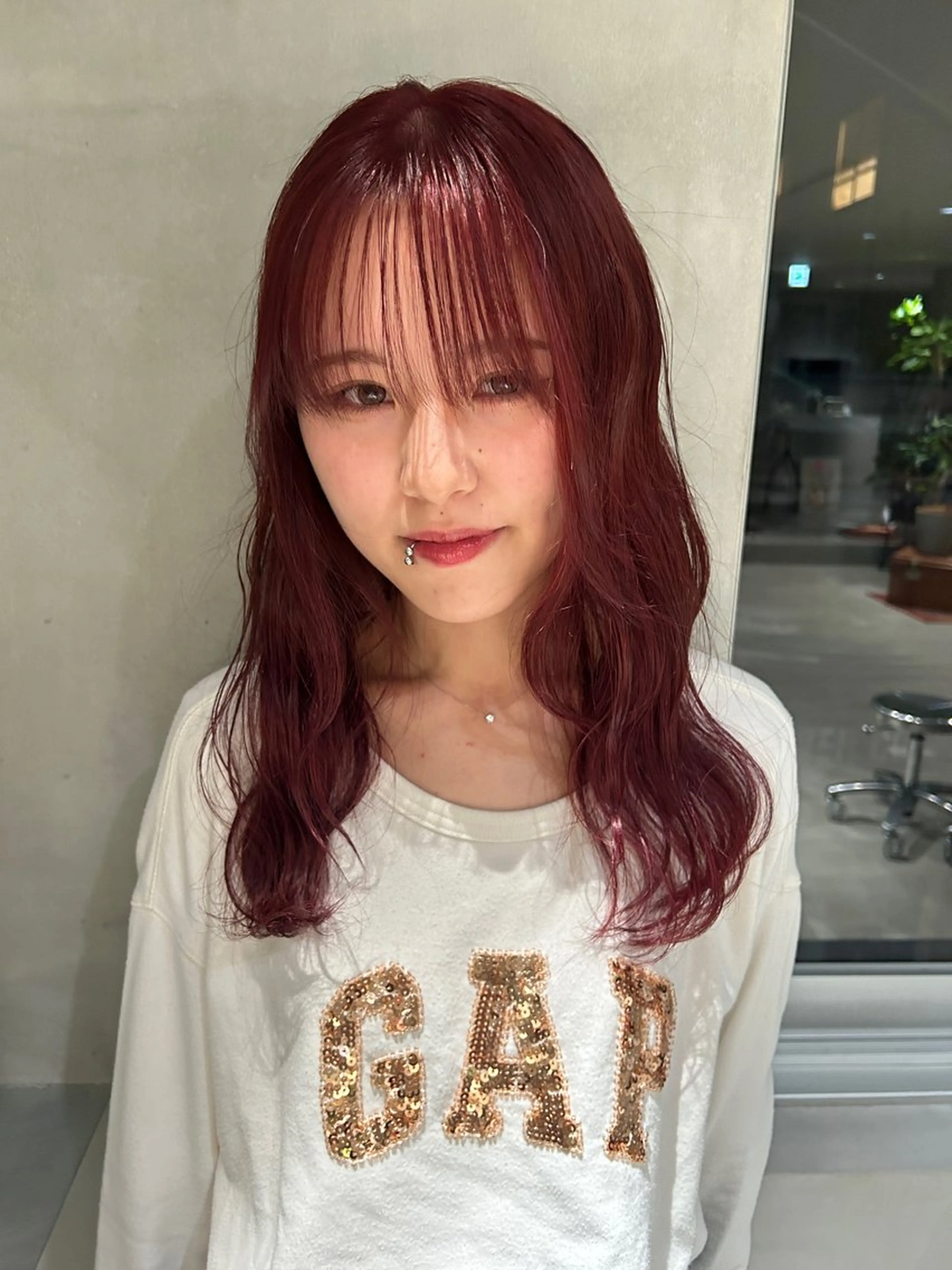 ダブルカラーの写真