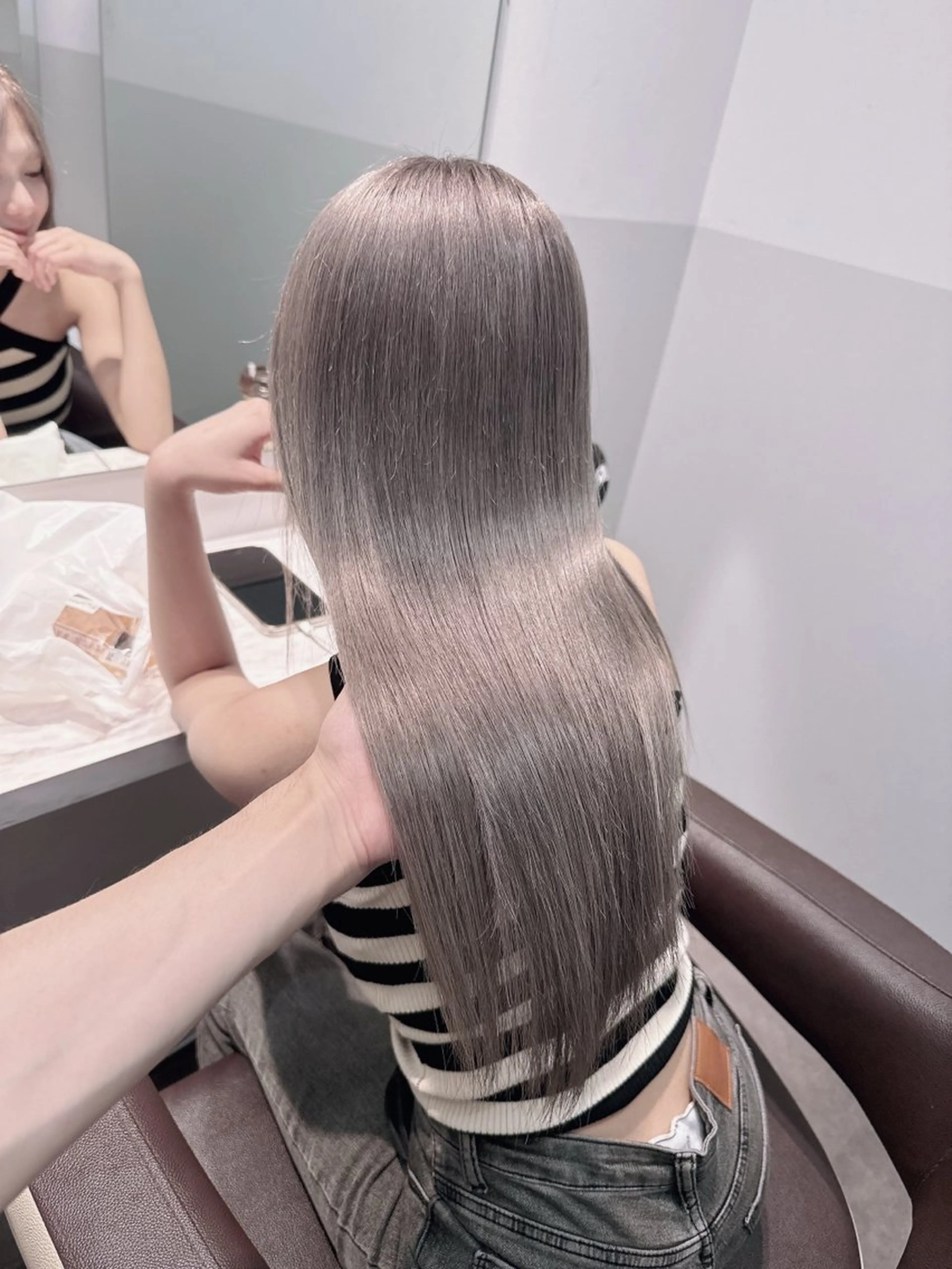 ロング カラー ヘアアレンジ メンズ キッズ ヘアカラー トリートメント SALOWIN所属・ハイトーン美容師 MASATOのヘアスタイル