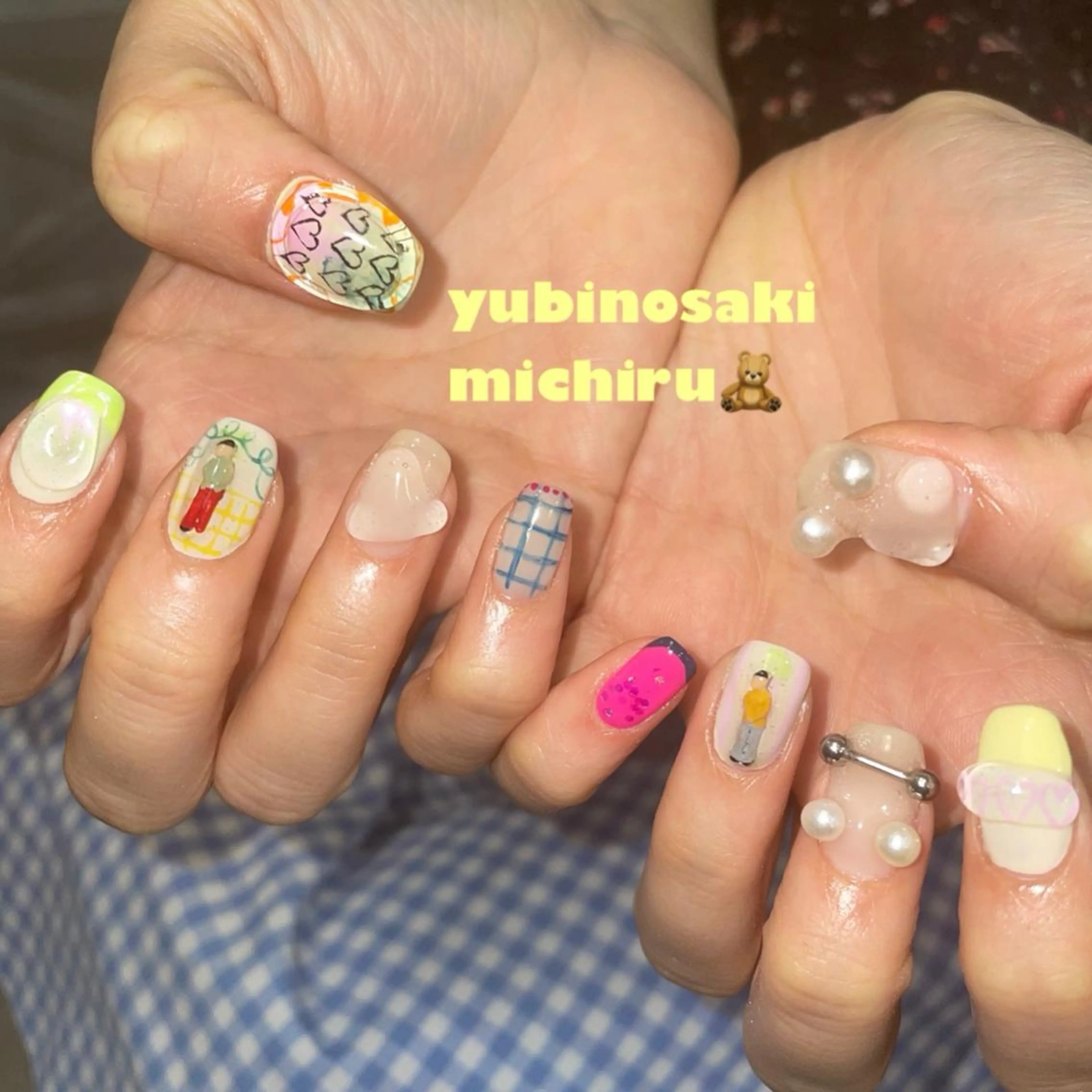 ネイル ハンドネイル フットネイル つめノ さきのネイルデザイン