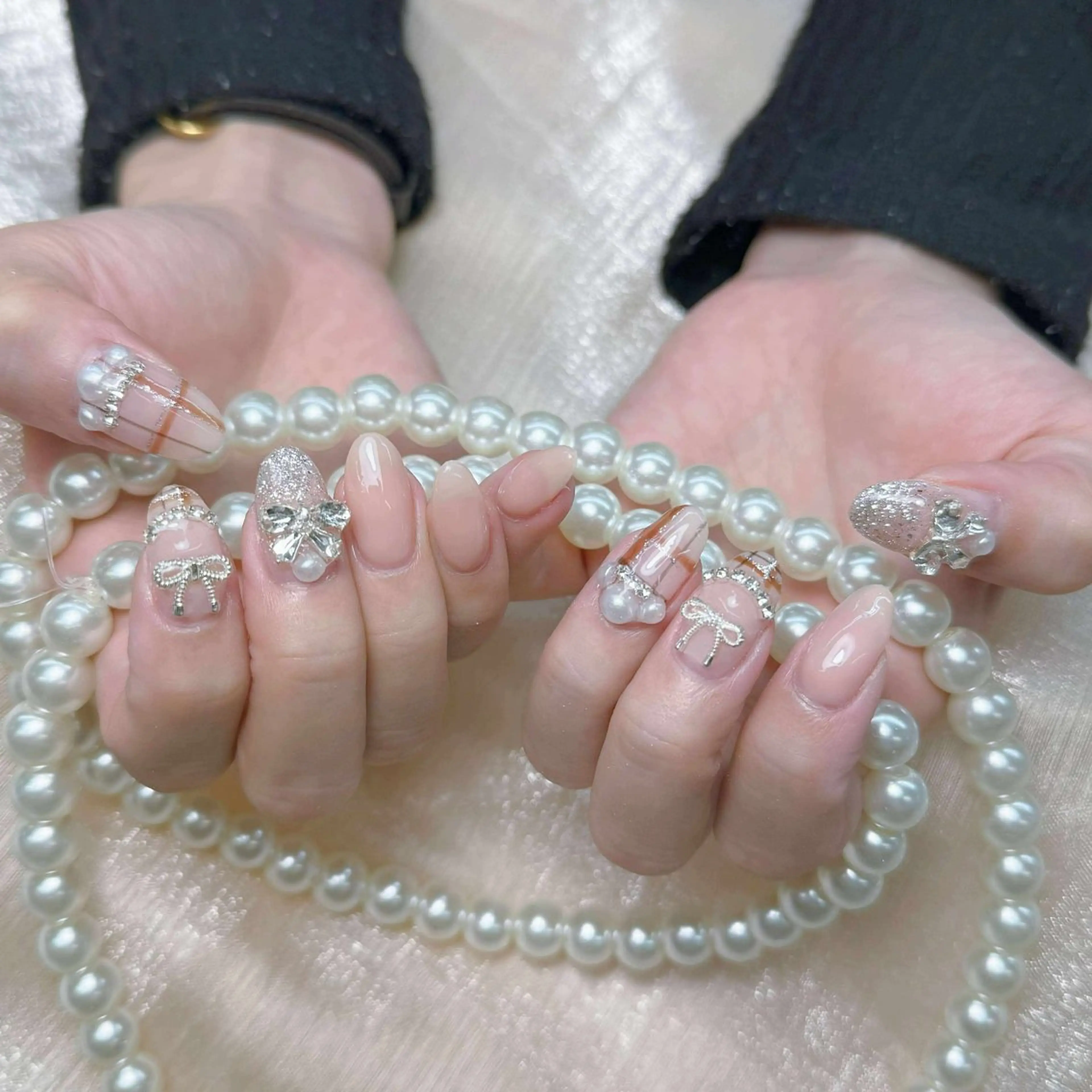 ネイル ハンドネイル ハンドケア Nova Nail Nambaのネイルデザイン