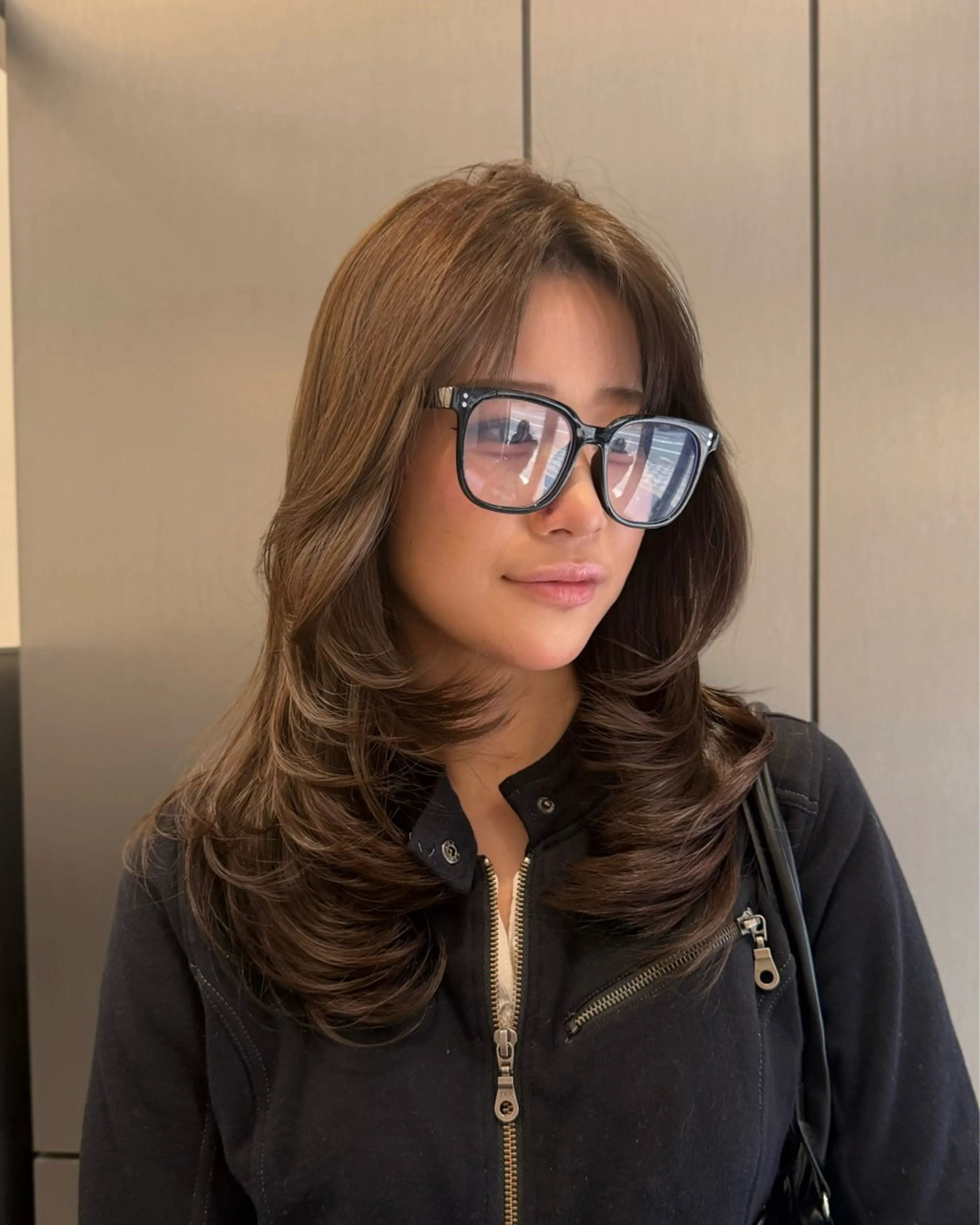 ロング レイヤーカット カット トリートメント 大人レイヤー/艶美髪 🇺🇸TOMONAのヘアスタイル