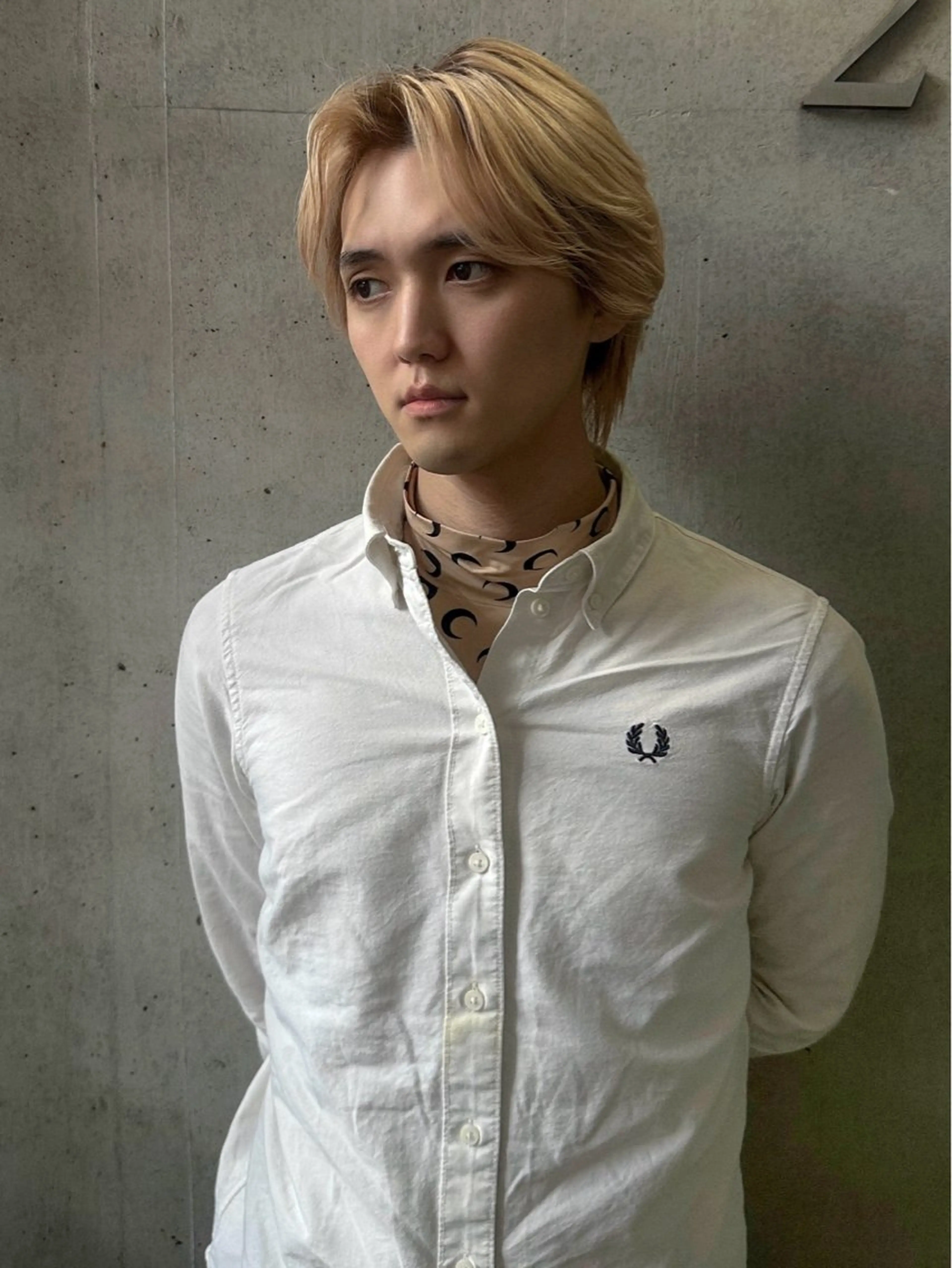 ミディアム メンズ 曲がる縮毛矯正 メンズ特化/鈴木美璃のヘアスタイル