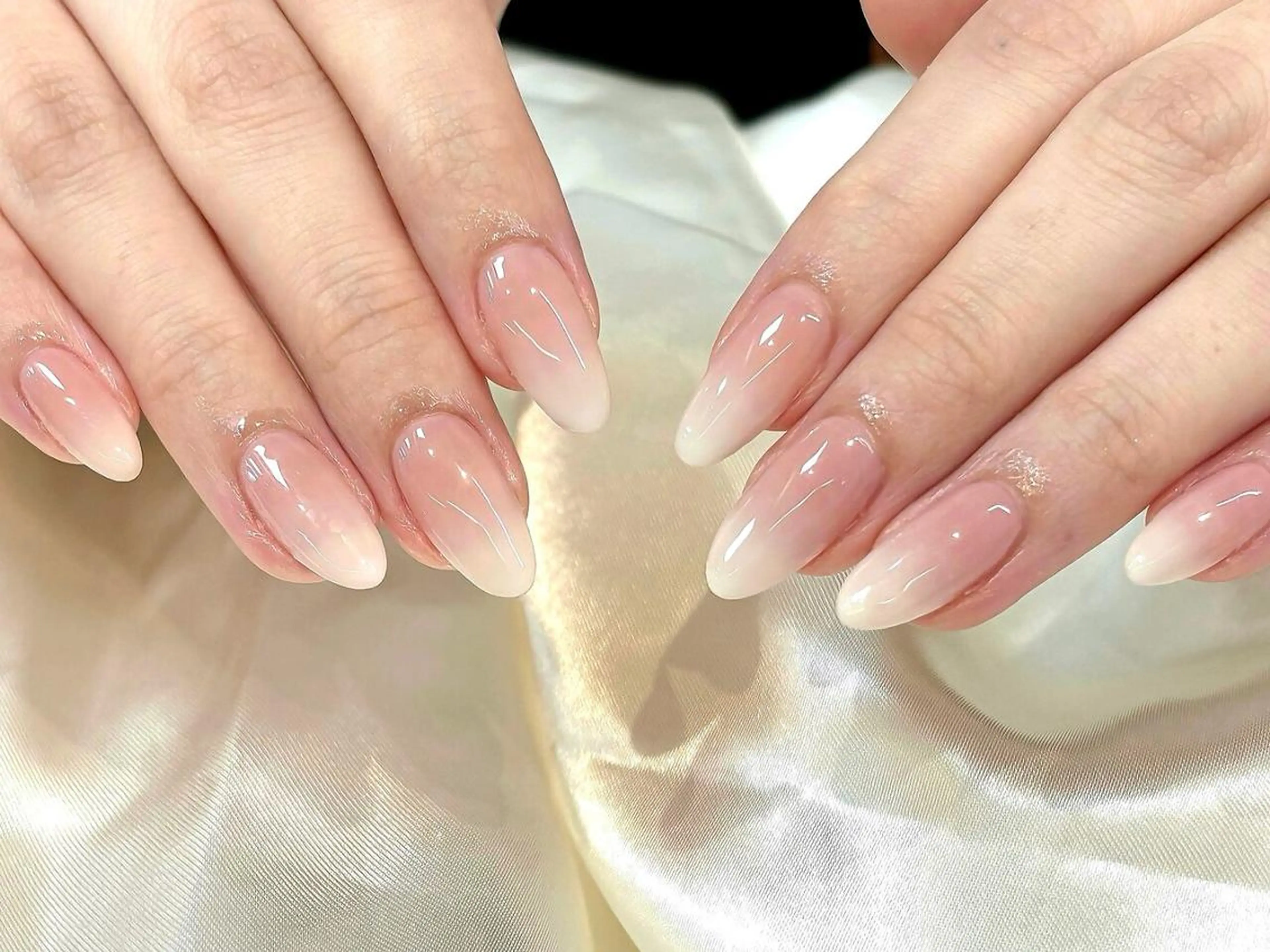 【ハンド】ベイビーブーマー/ 2色使いグラデーション【オフあり】の写真