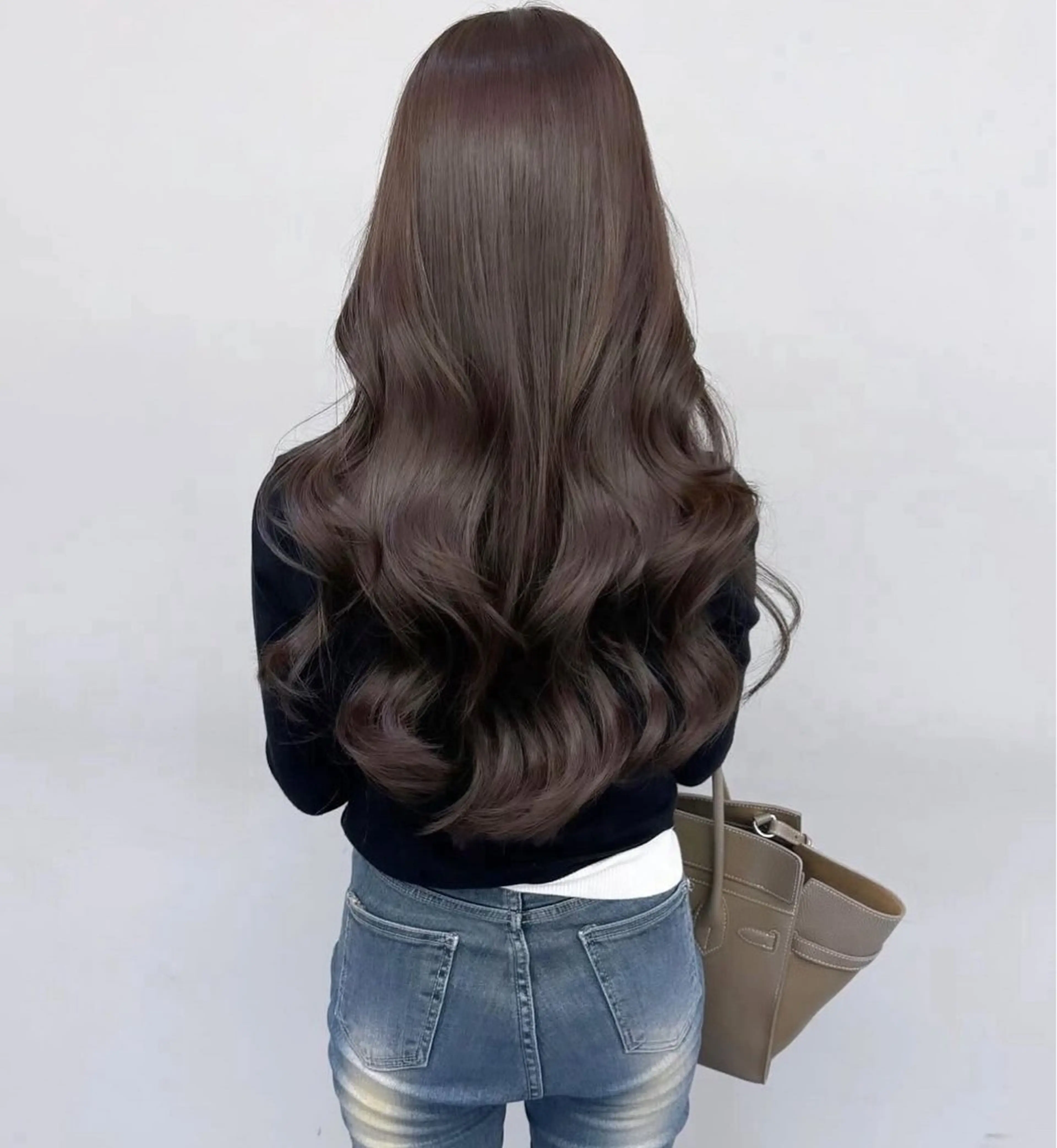 ロング カラー AHNKISM所属・髪質改善/艶カラー HANAのヘアスタイル